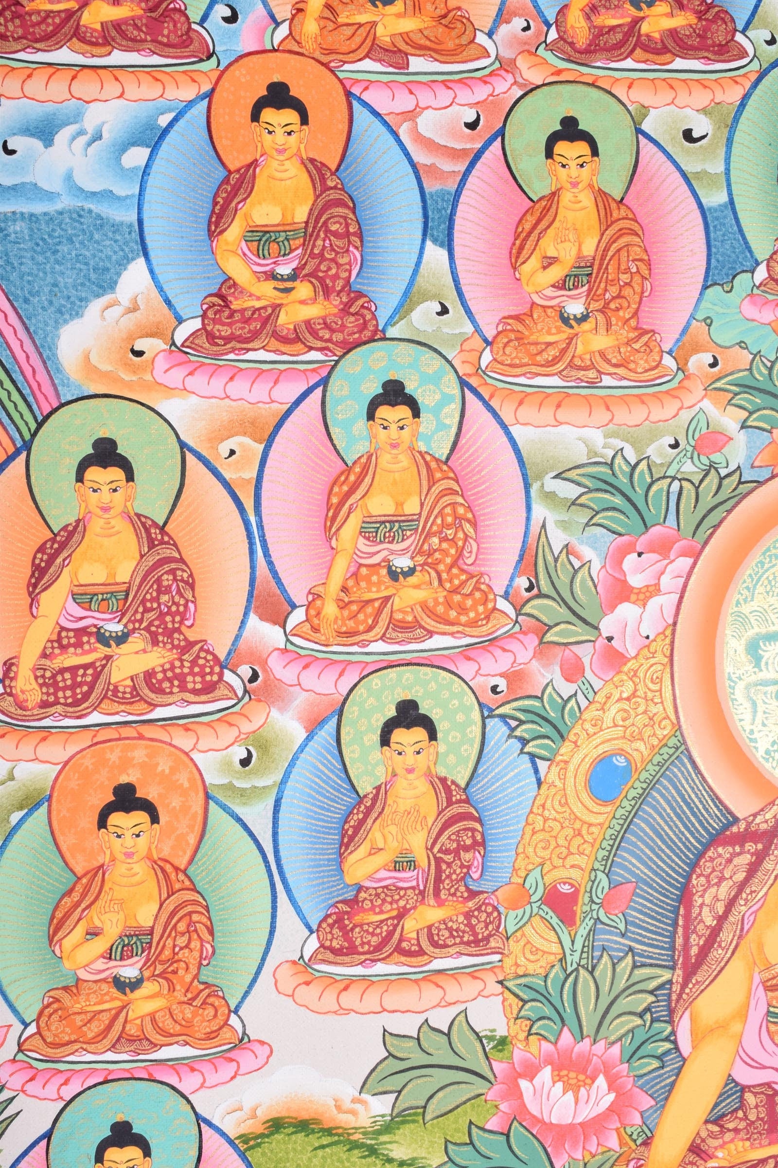 35 Buddha Confession Art - Lucky Thanka