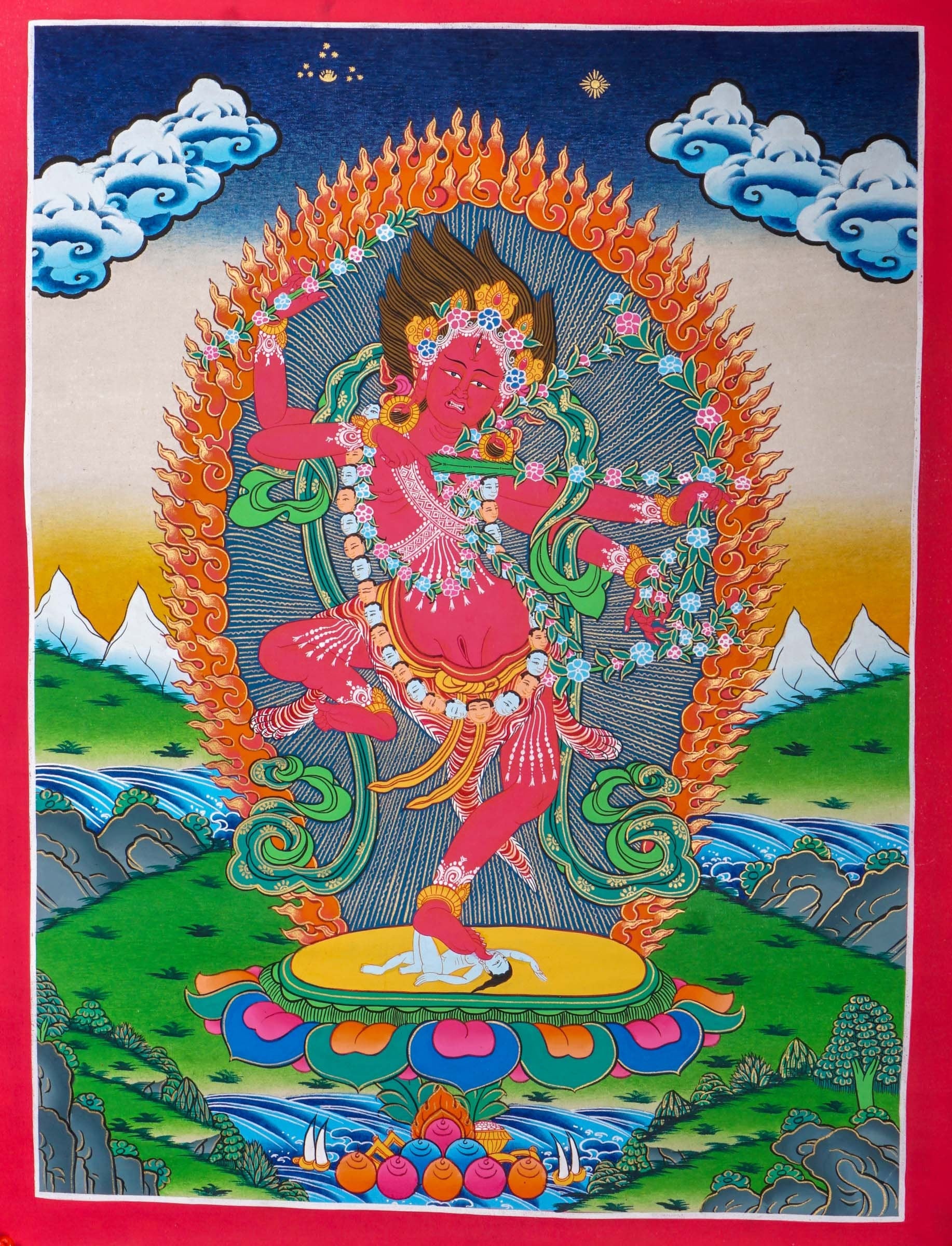 Kurkulla Thangka - Lucky Thanka