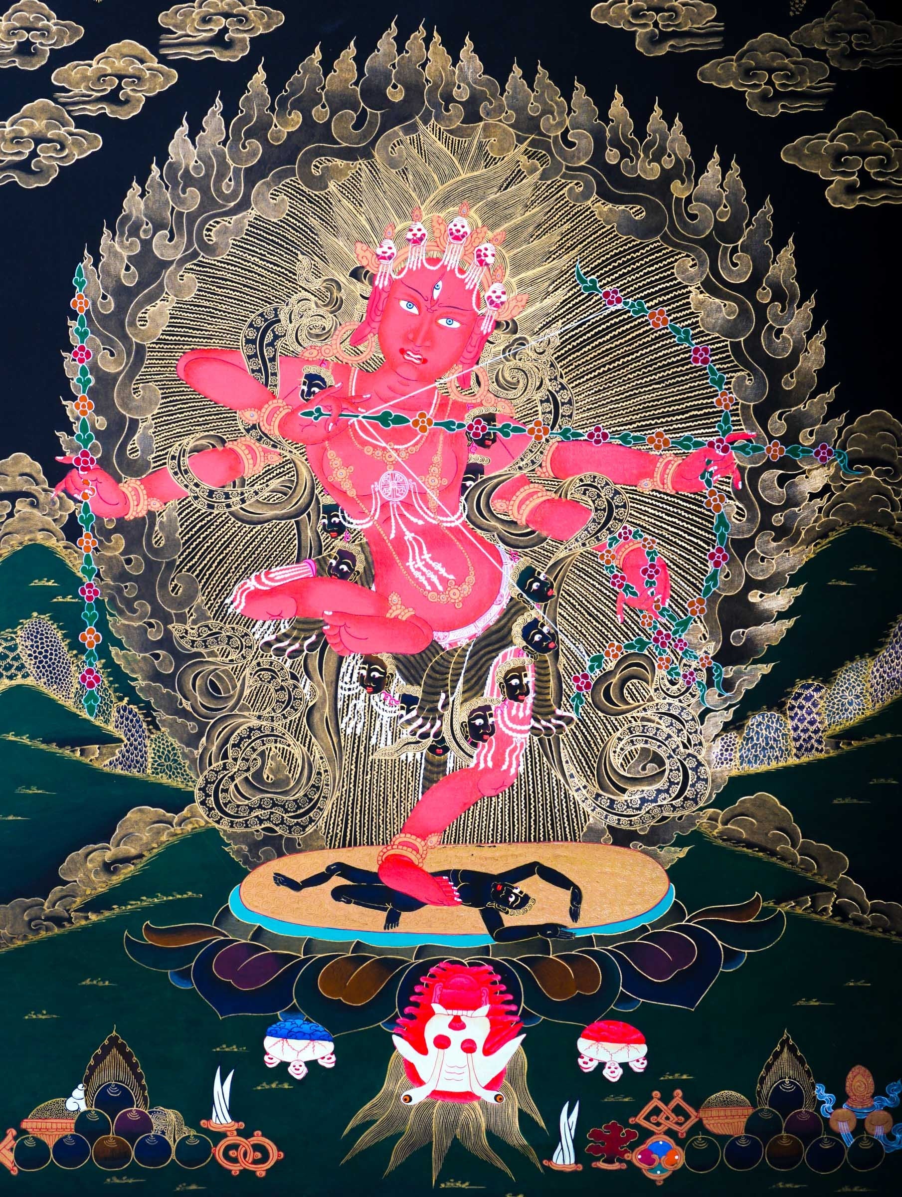 Kurkulla Thangka - Lucky Thanka