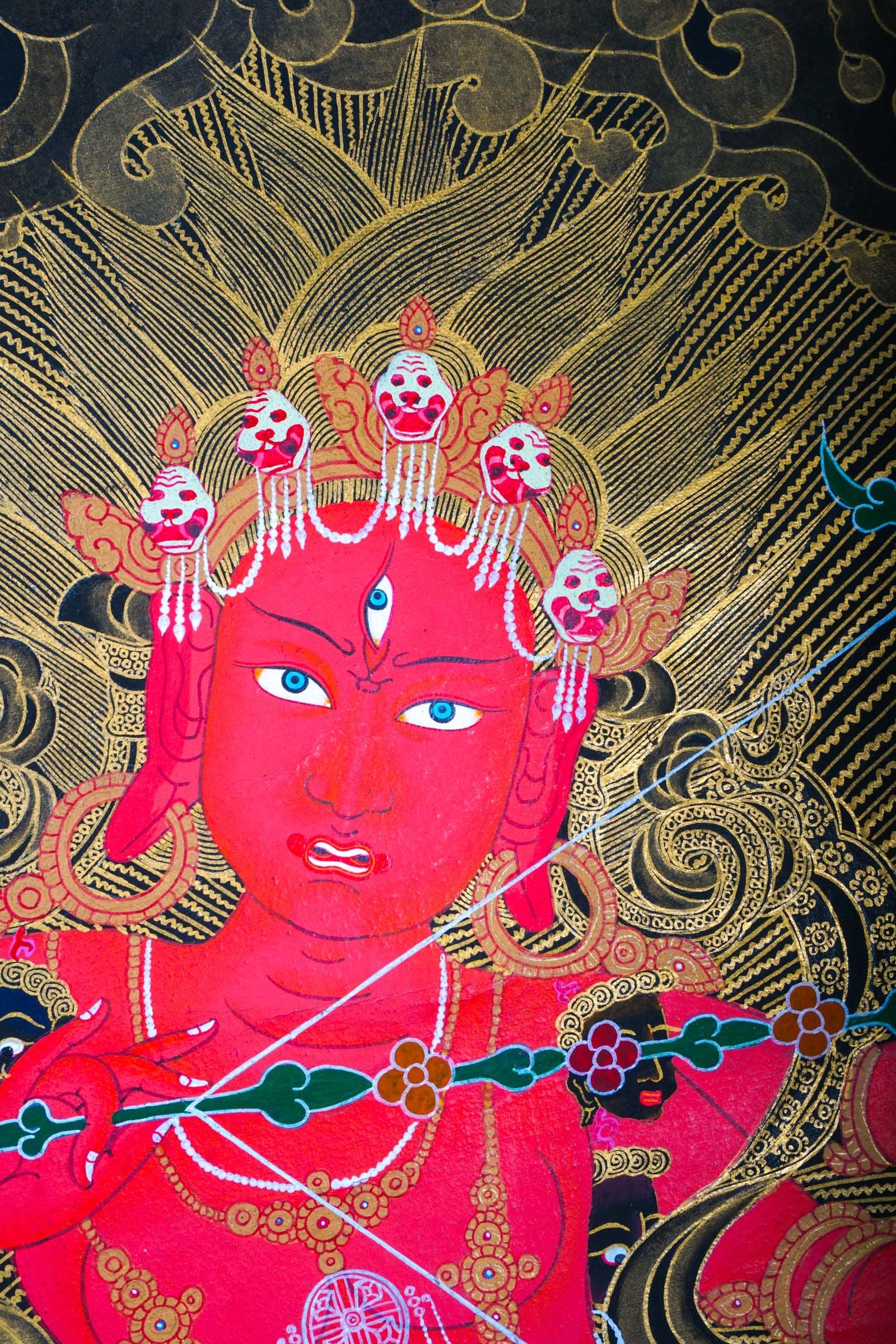 Kurkulla Thangka - Lucky Thanka