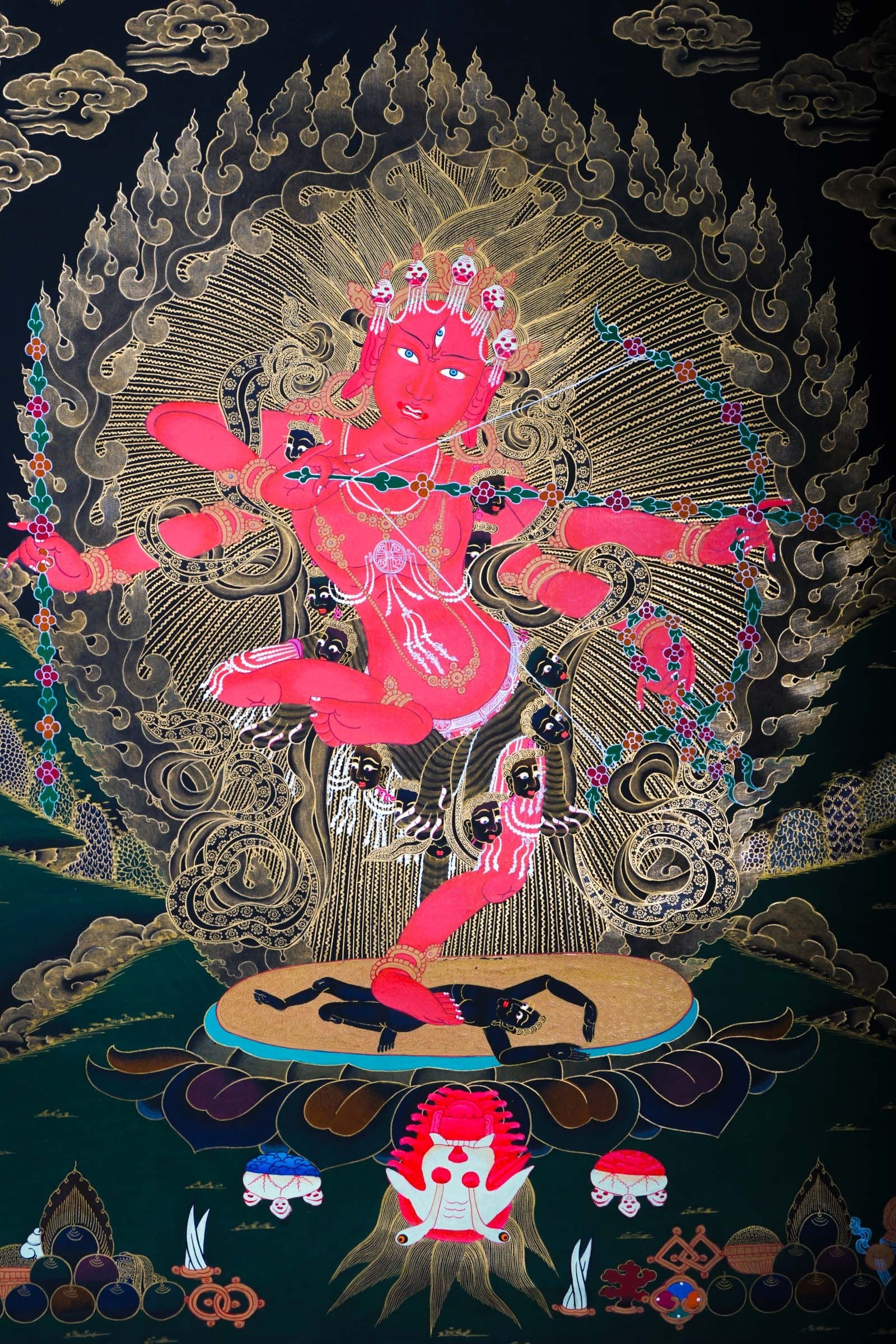 Kurkulla Thangka - Lucky Thanka