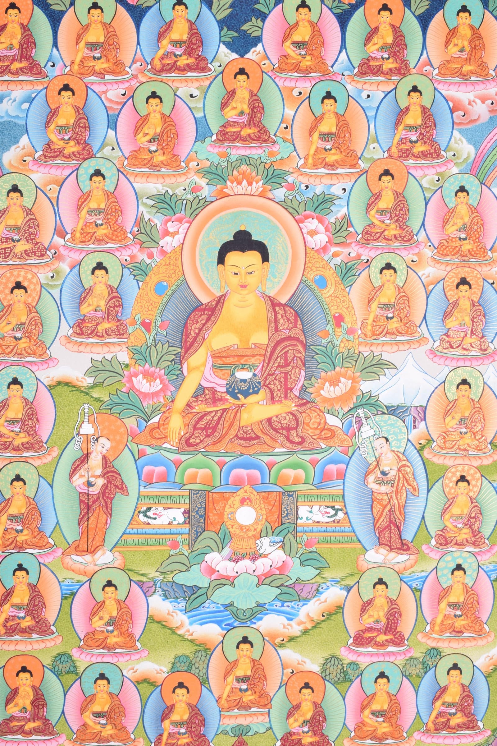 35 Buddha Confession Art - Lucky Thanka