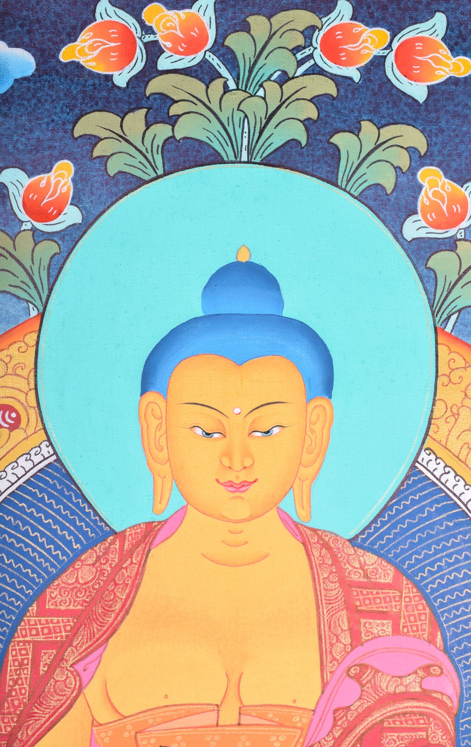 Shakyamuni Buddha - Lucky Thanka