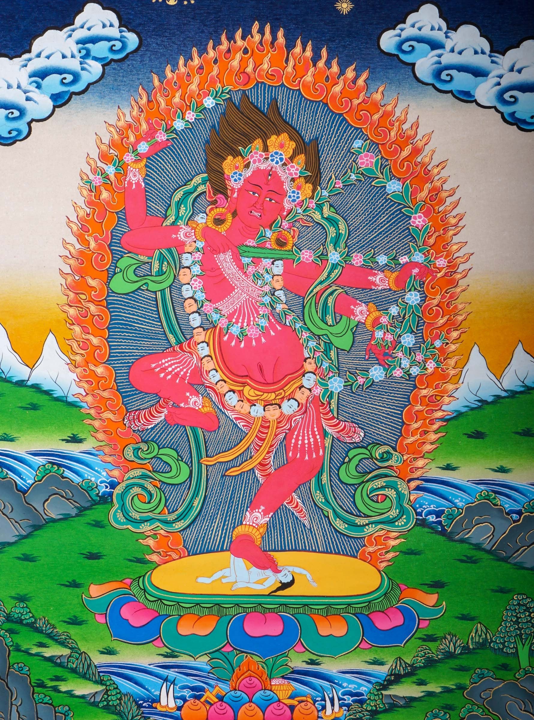 Kurkulla Thangka - Lucky Thanka