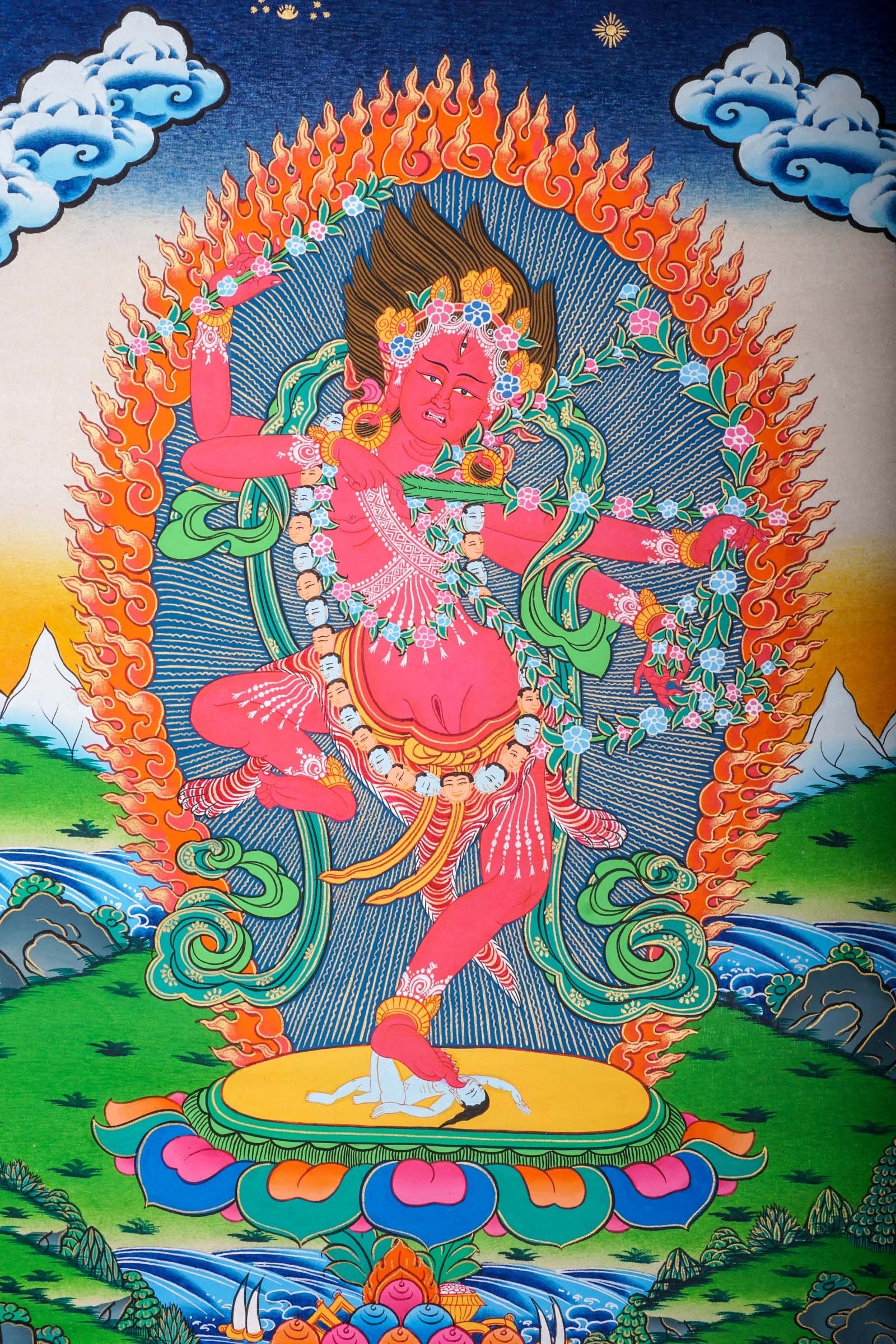 Kurkulla Thangka - Lucky Thanka
