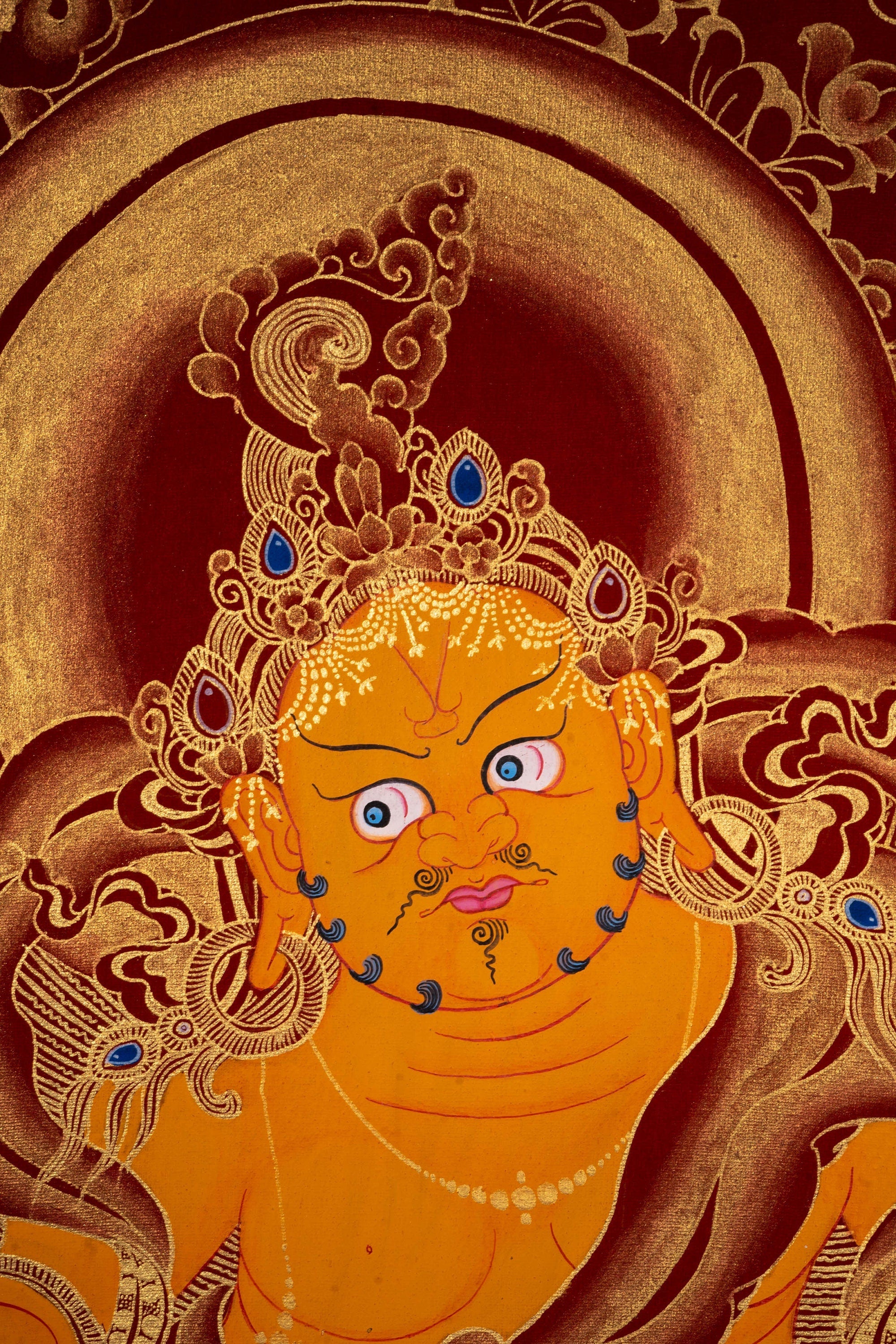 High Quality Kuber Thangka - Lucky Thanka