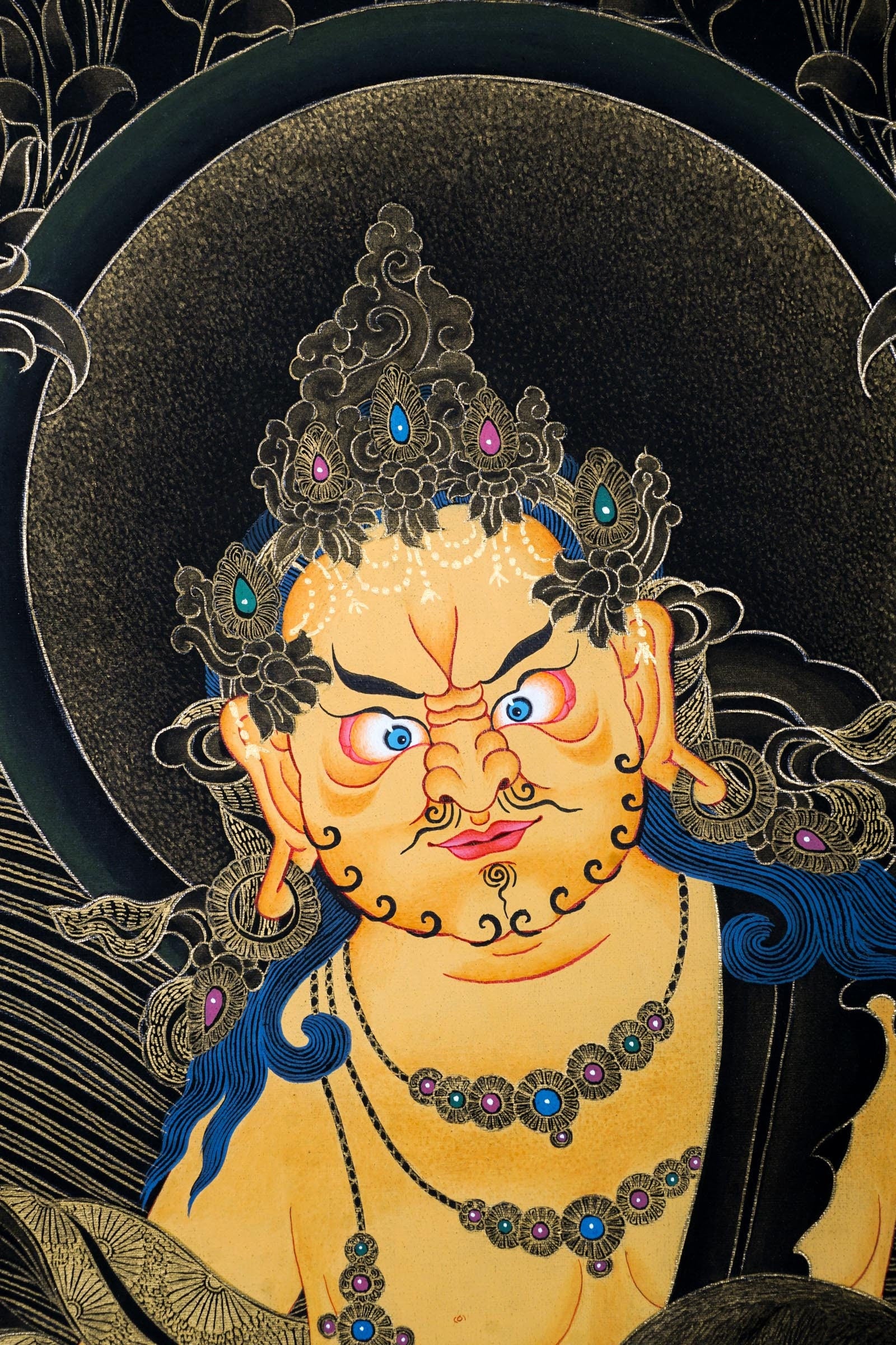 High quality Kuber Thangka - Lucky Thanka