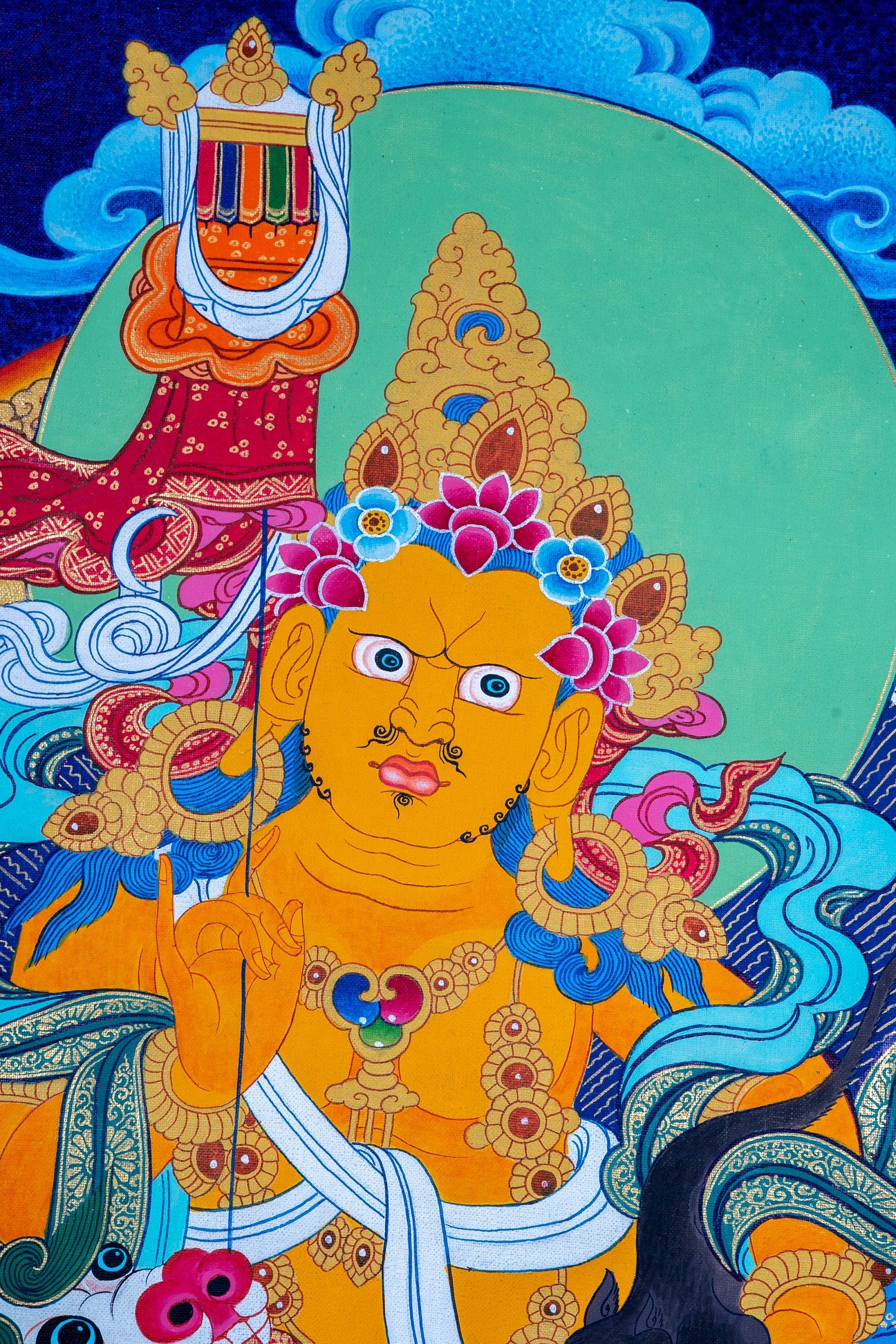 Zambala or Kuber - Lucky Thanka
