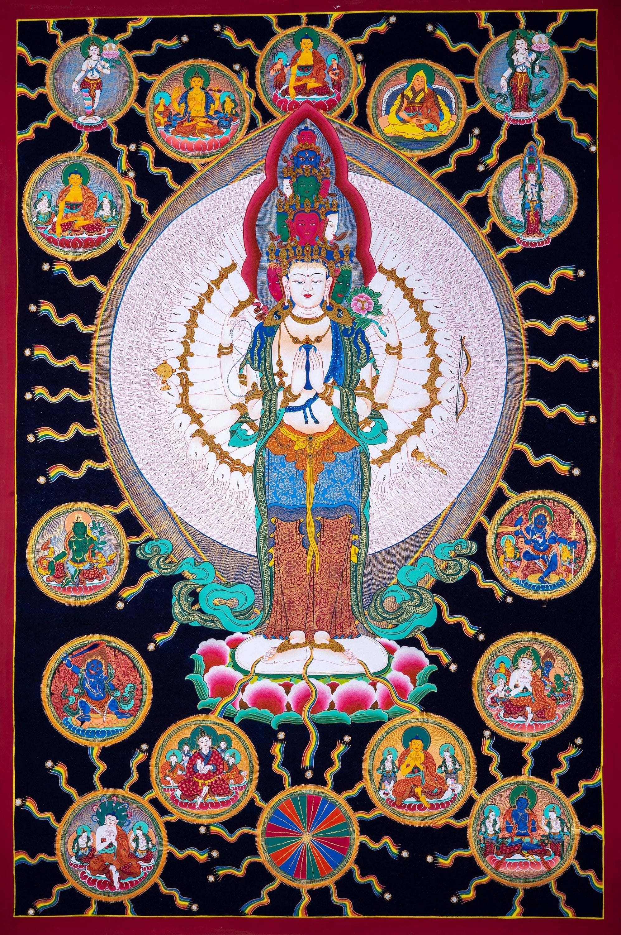 Avalokiteshvara - Lucky Thanka