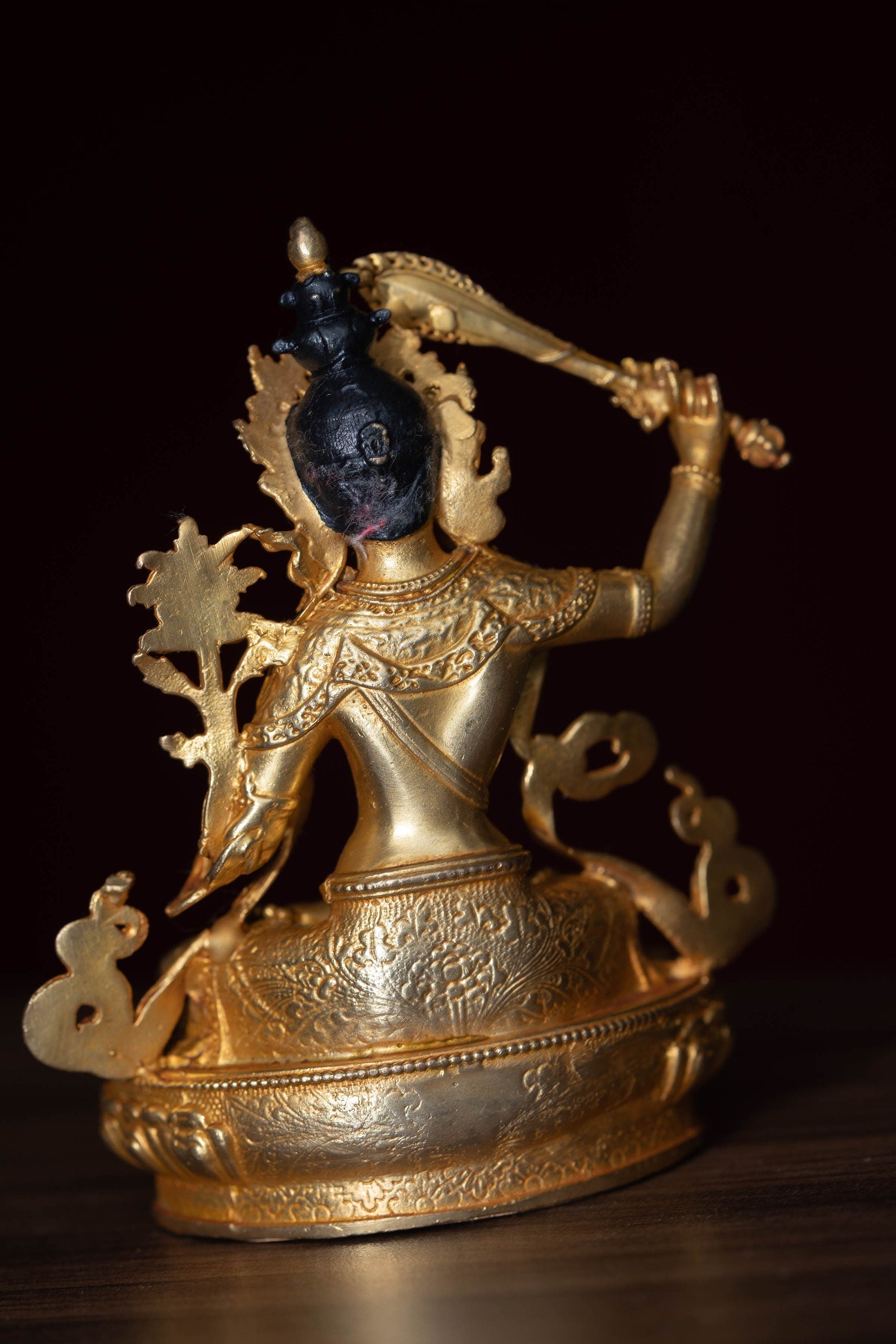 Manjushri Statue - Lucky Thanka