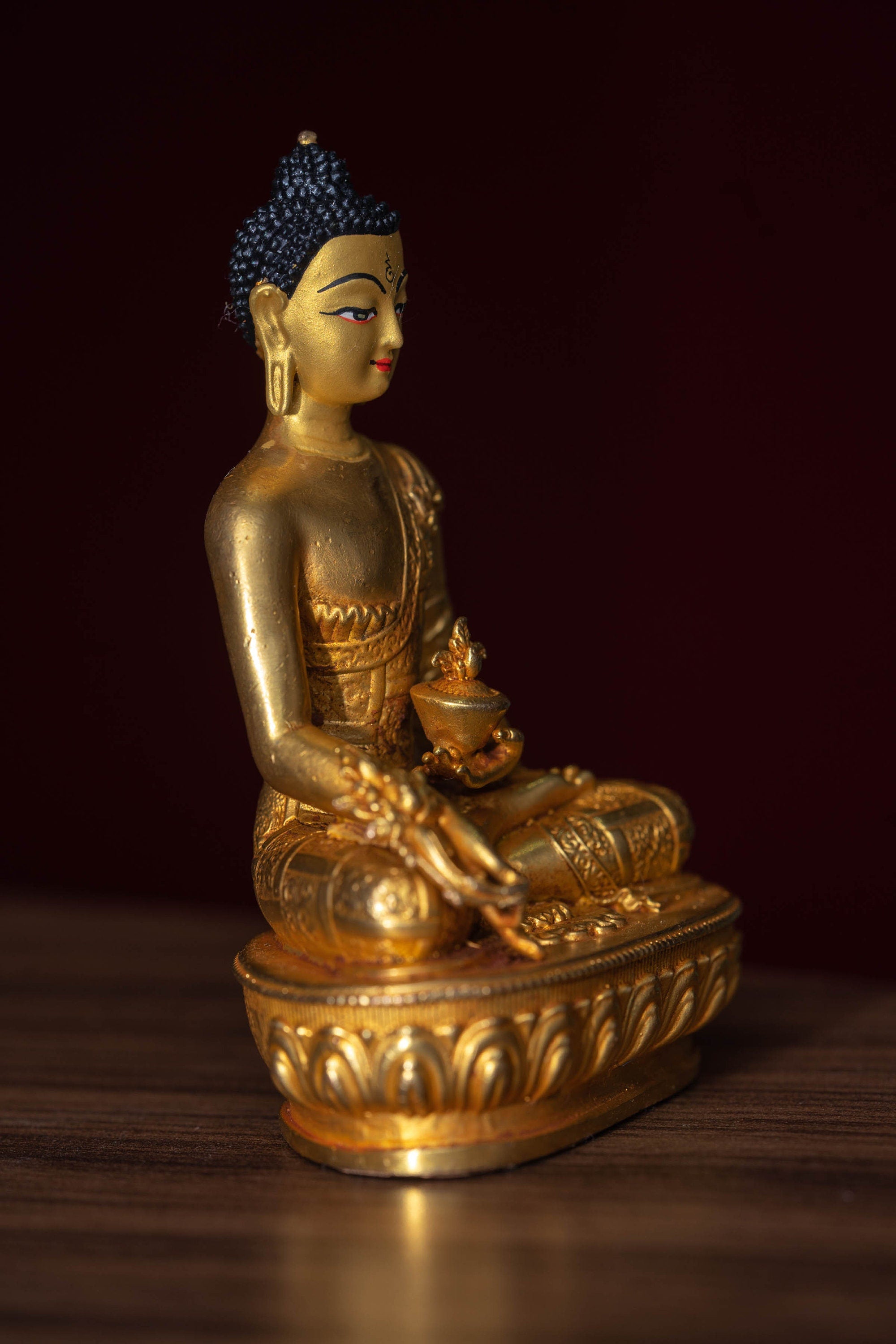 Medicine Buddha Statue for Healing - Lucky Thanka