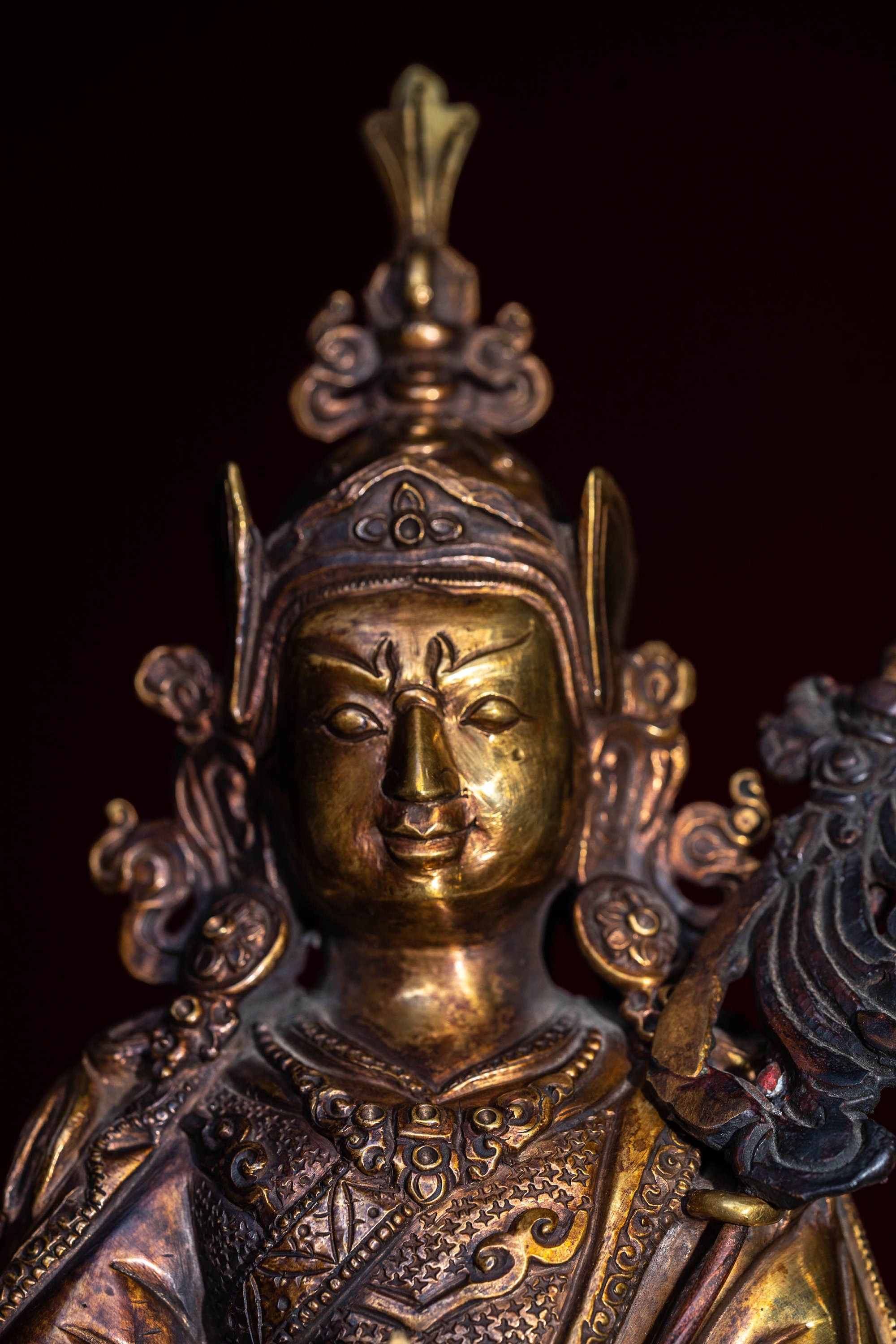 Guru Padmasambhava Statue - Lucky Thanka
