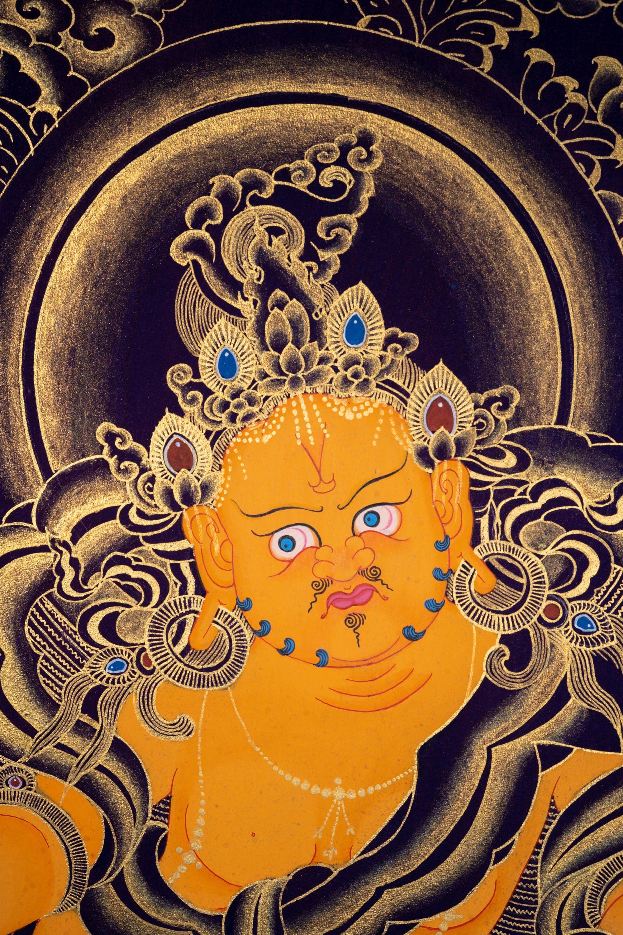 High Quality Kuber Thangka - Lucky Thanka