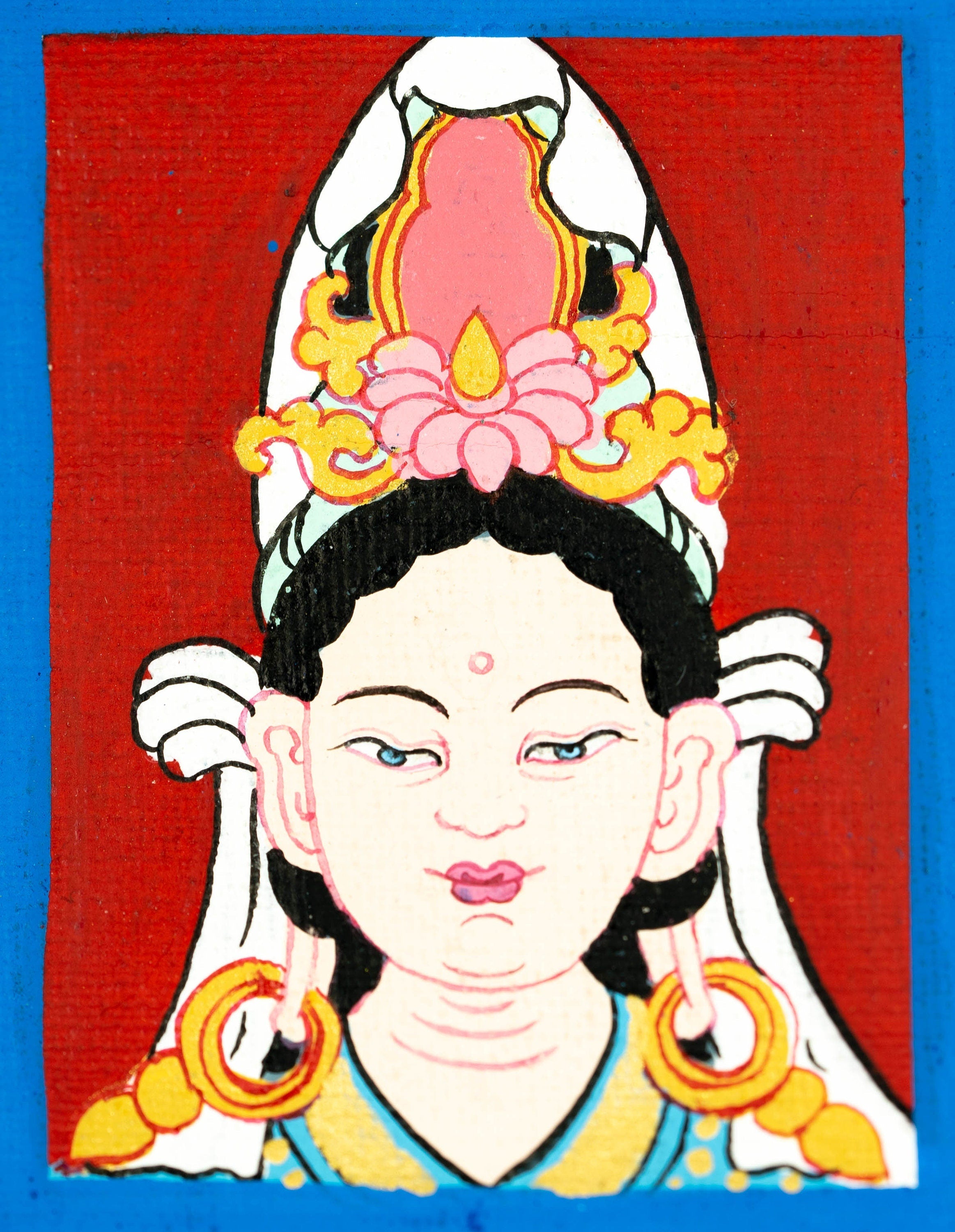 Chinese Tara Ghau Thangka - Lucky Thanka