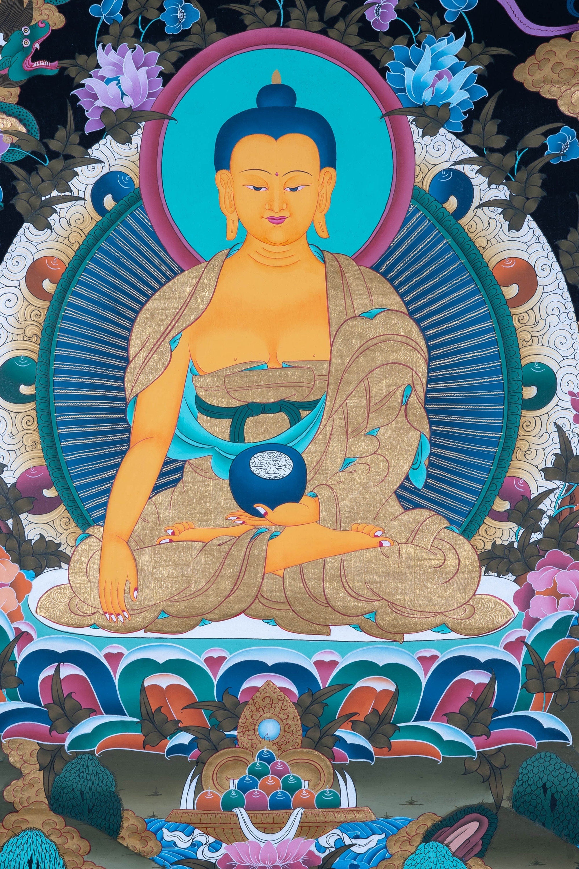 Shakyamuni Buddha - Lucky Thanka