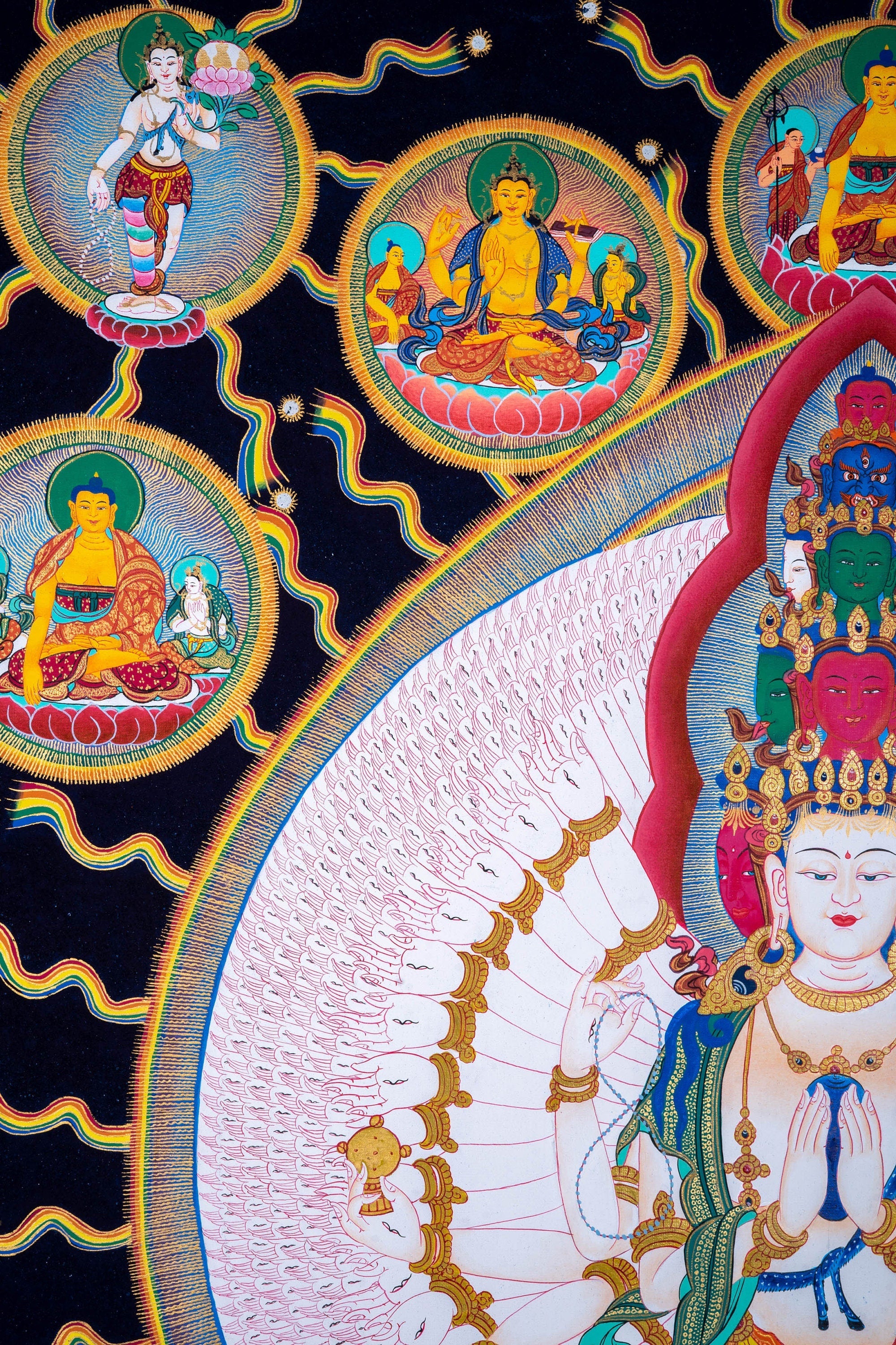 Avalokiteshvara - Lucky Thanka