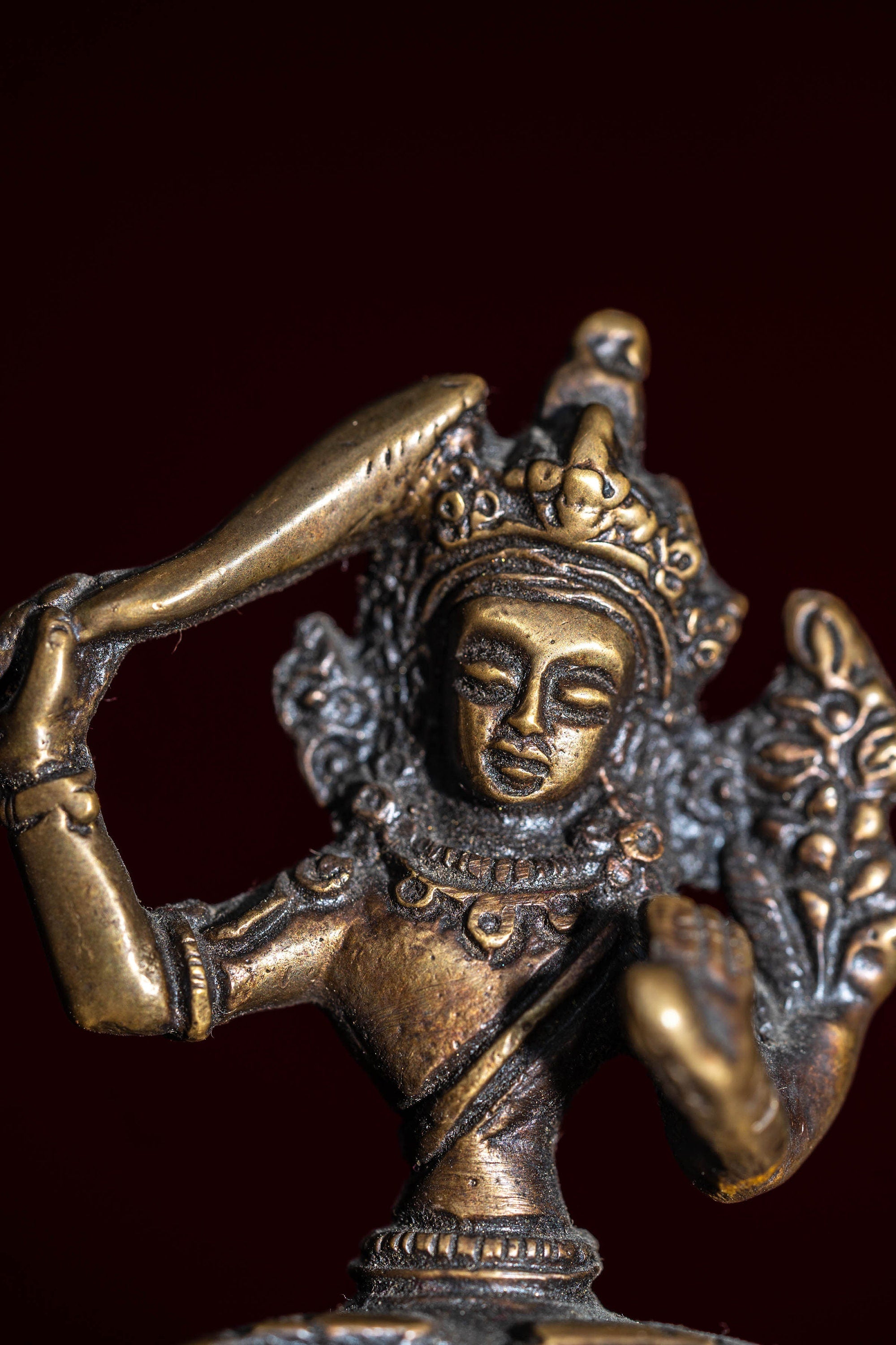 Manjushri Statue - Lucky Thanka