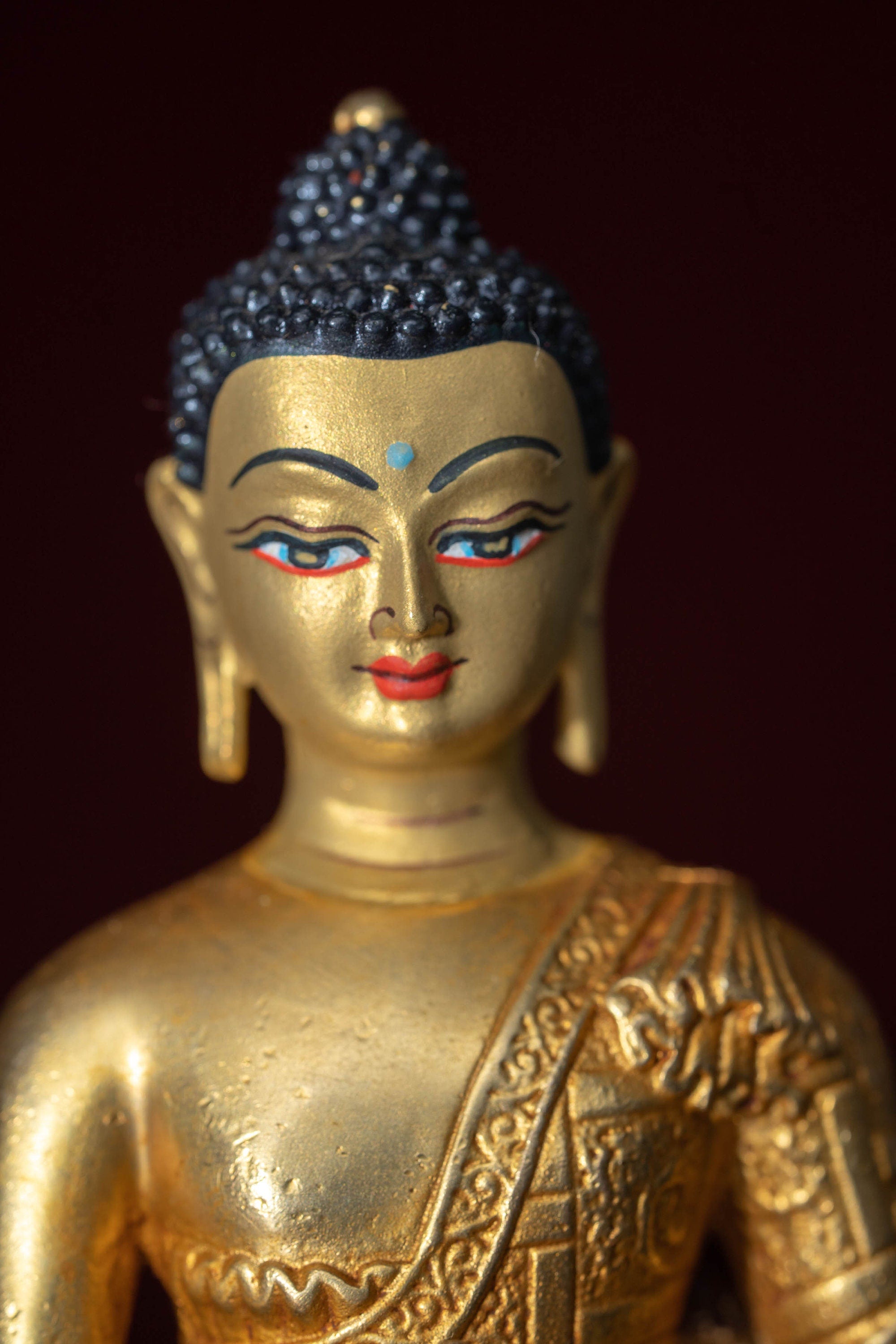 Medicine Buddha Statue for Healing - Lucky Thanka