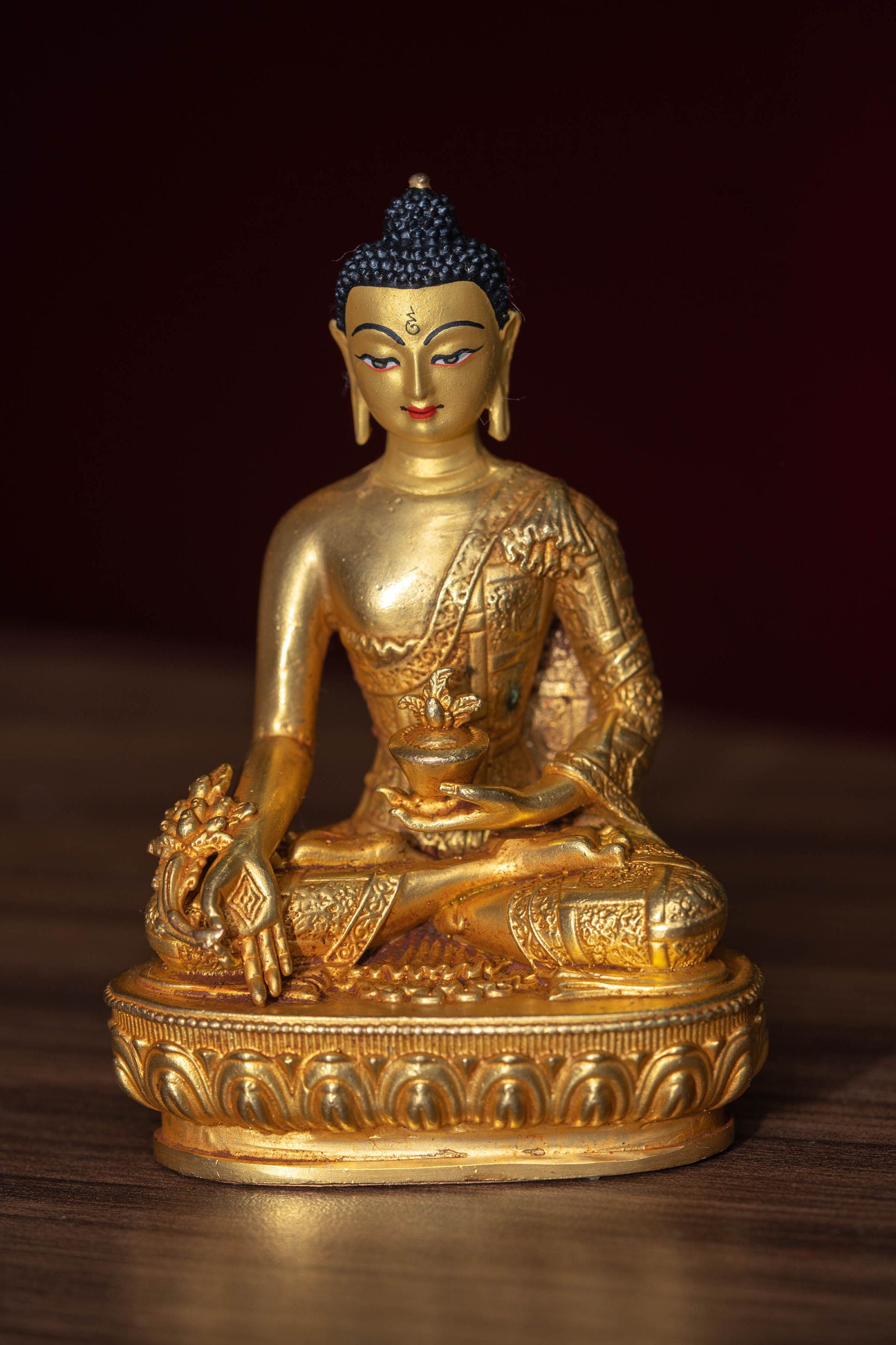 Medicine Buddha Statue for Healing - Lucky Thanka