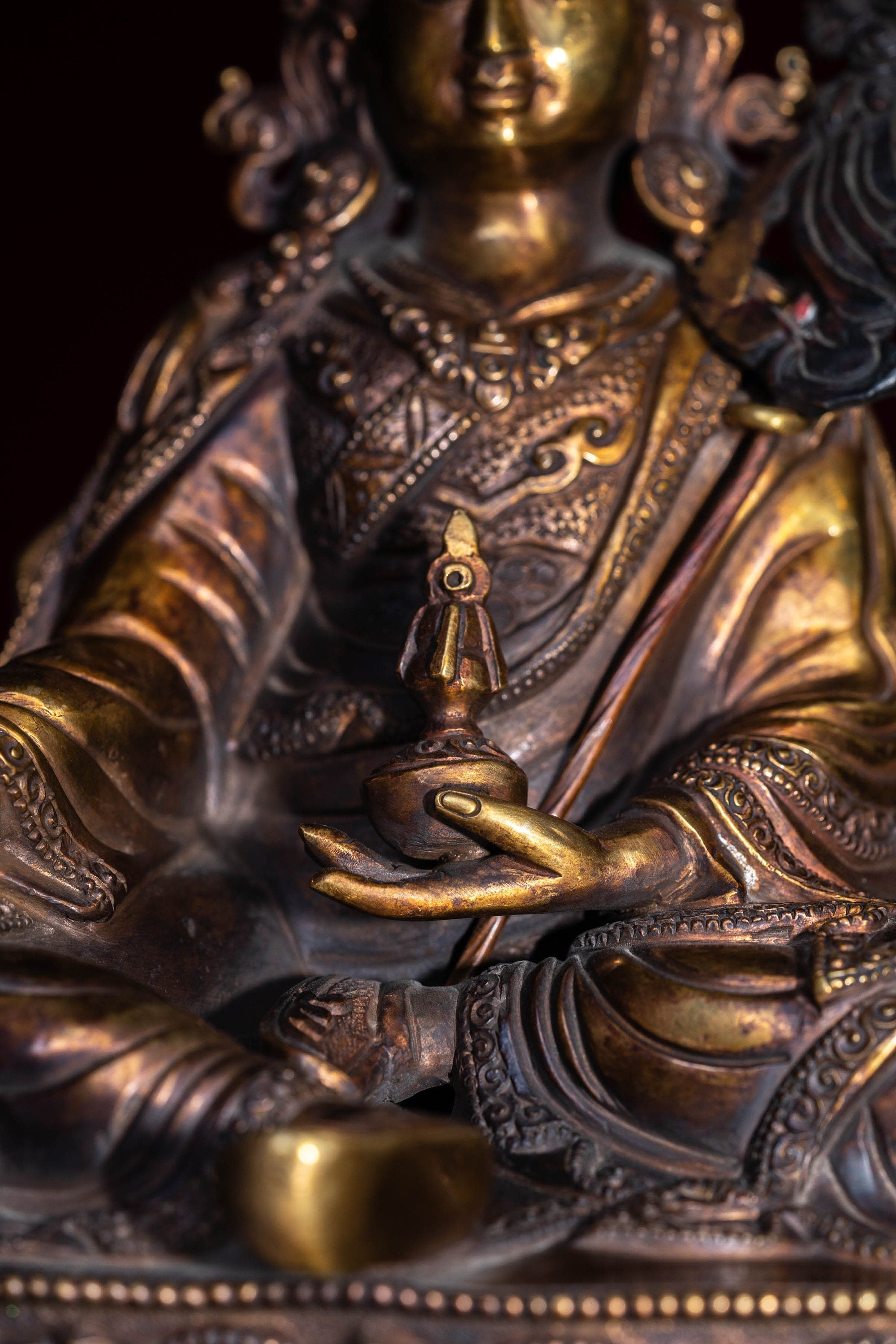 Guru Padmasambhava Statue - Lucky Thanka