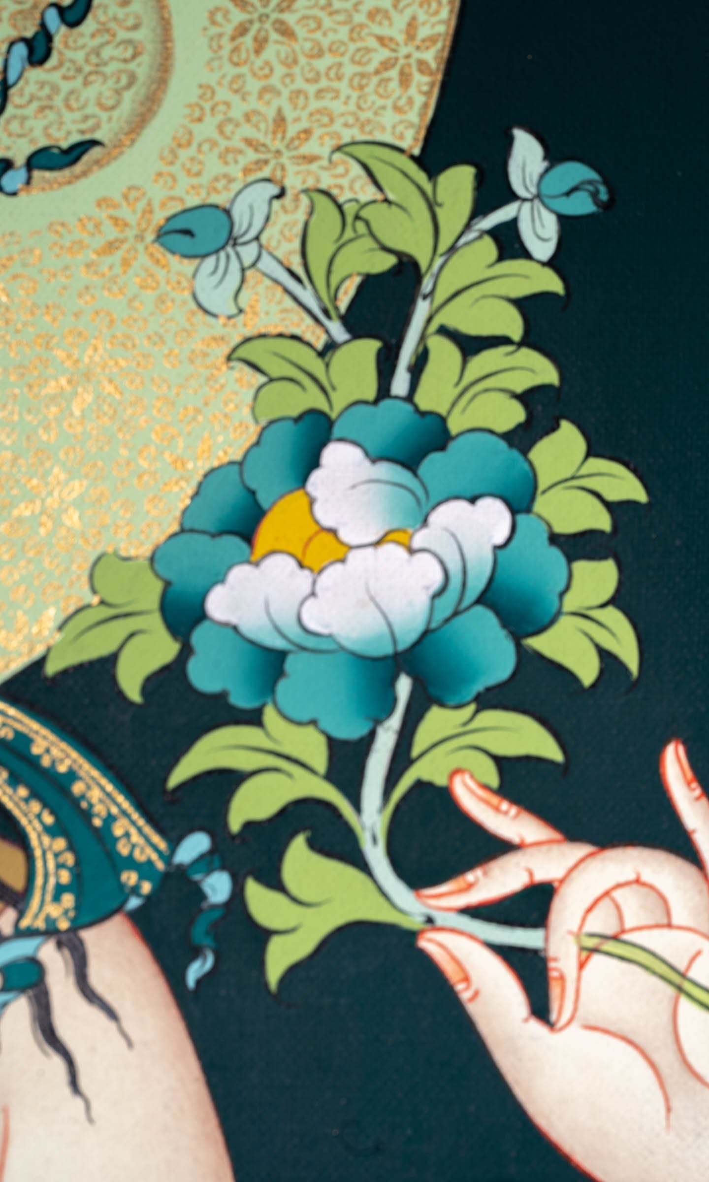 Chengresi Thangka Painting - Lucky Thanka