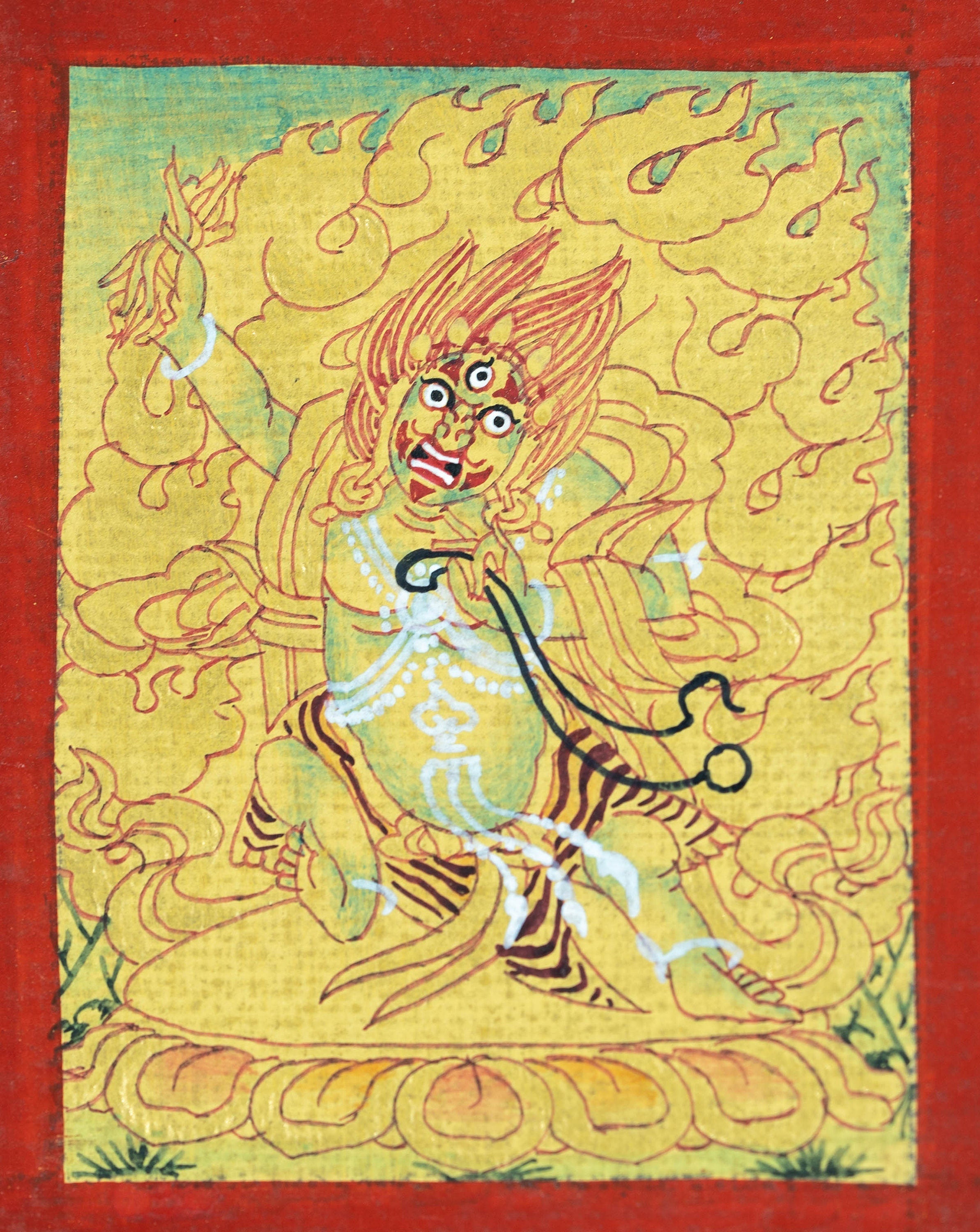 Bajrapani Ghau Thangka - Lucky Thanka