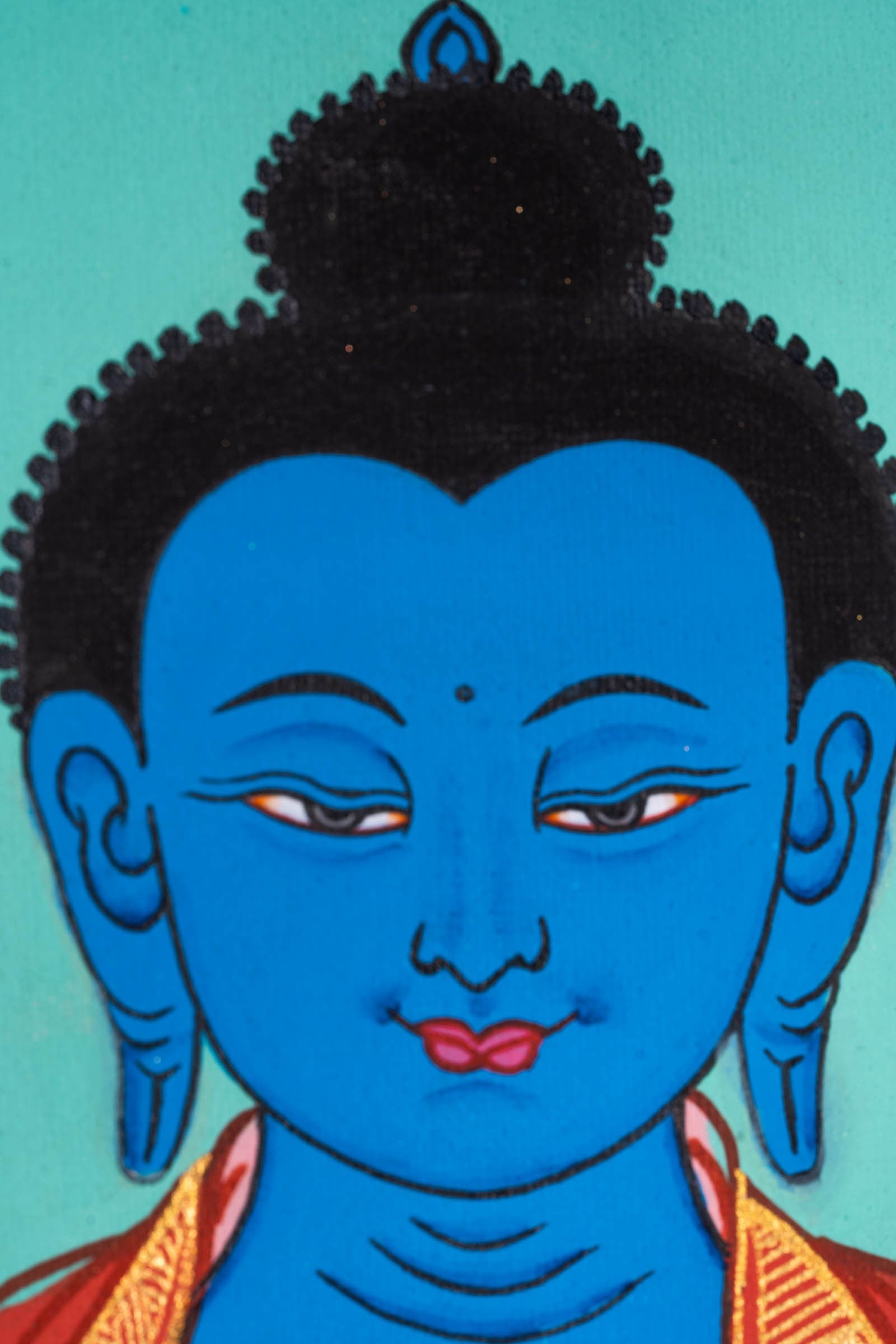 Medicine Buddha Thangka Painting - Lucky Thanka