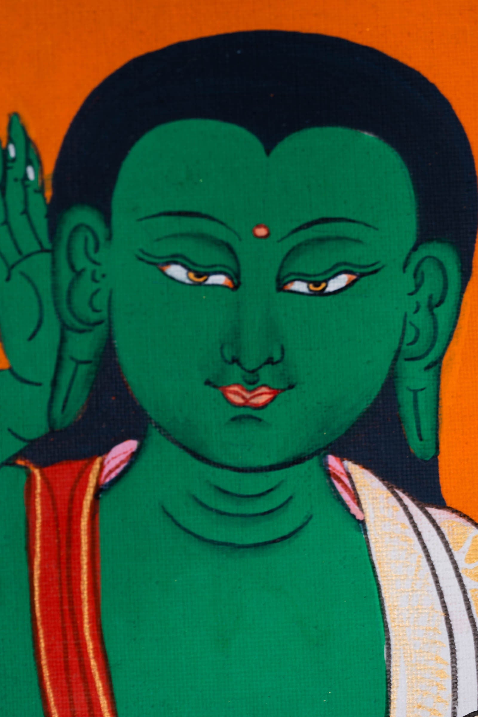 Milarepa Thangka Art - Lucky Thanka