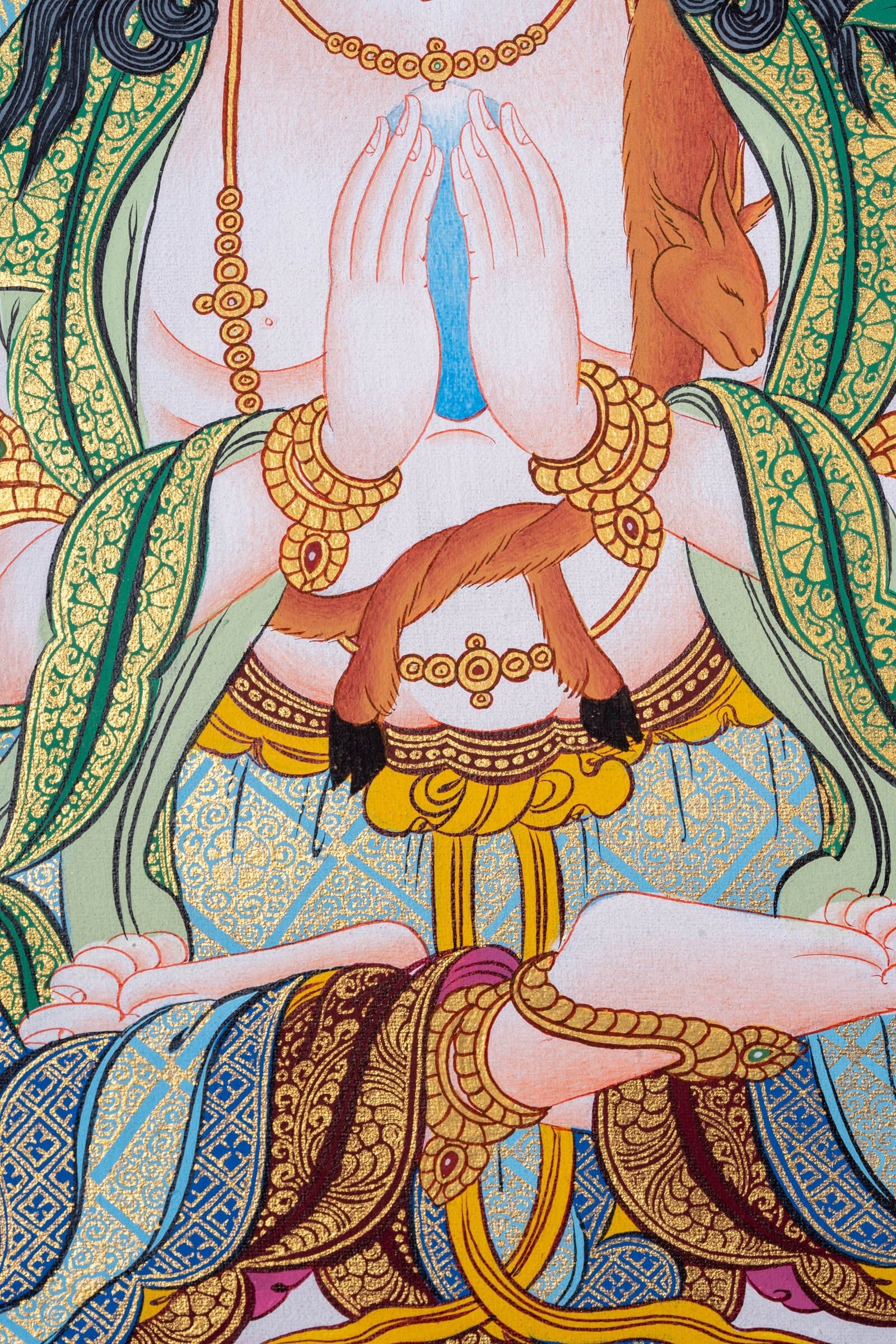 Chengresi Thangka Painting - Lucky Thanka