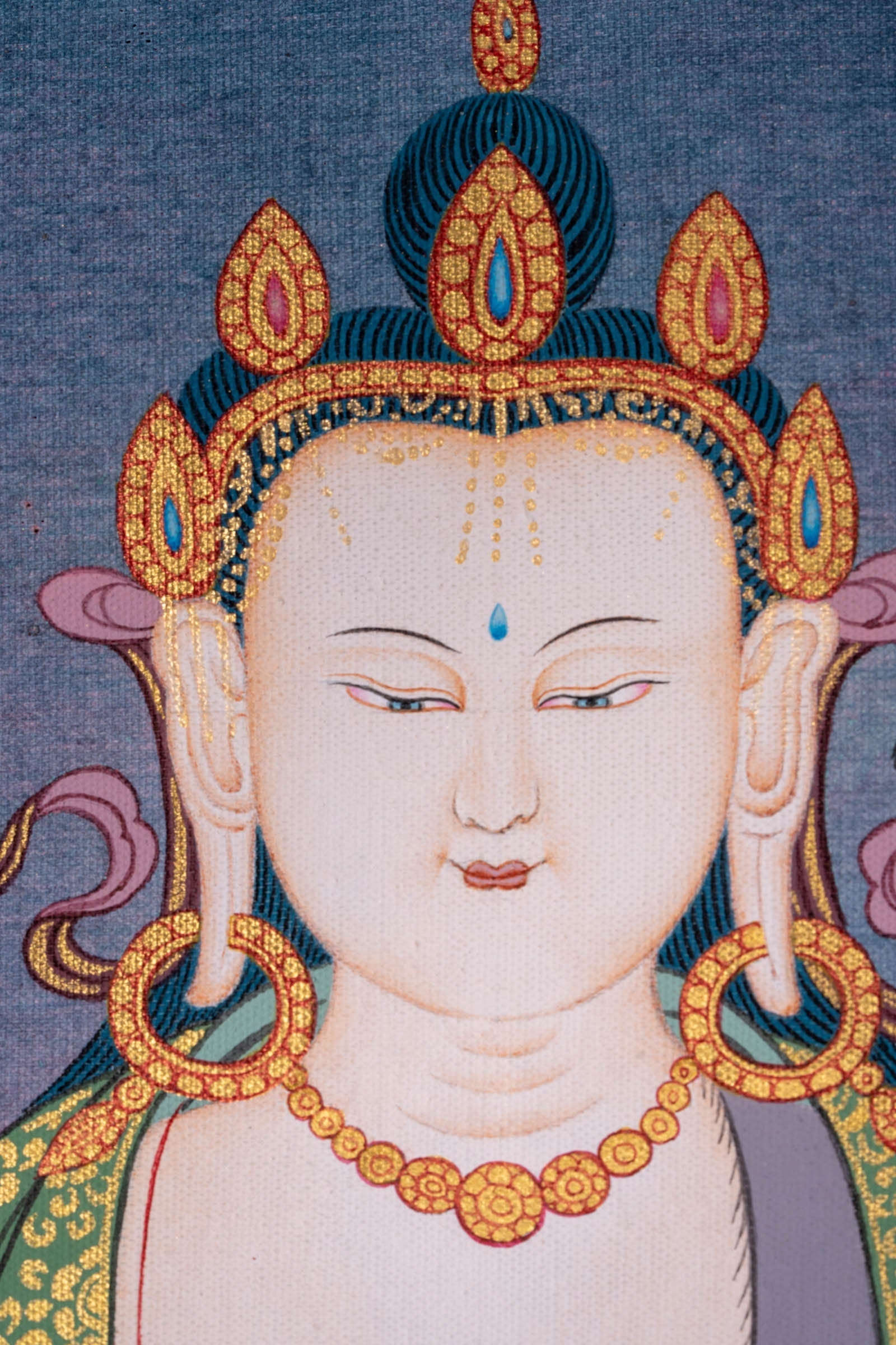 Chengresi Bodhisattva thangka painting - Lucky Thanka