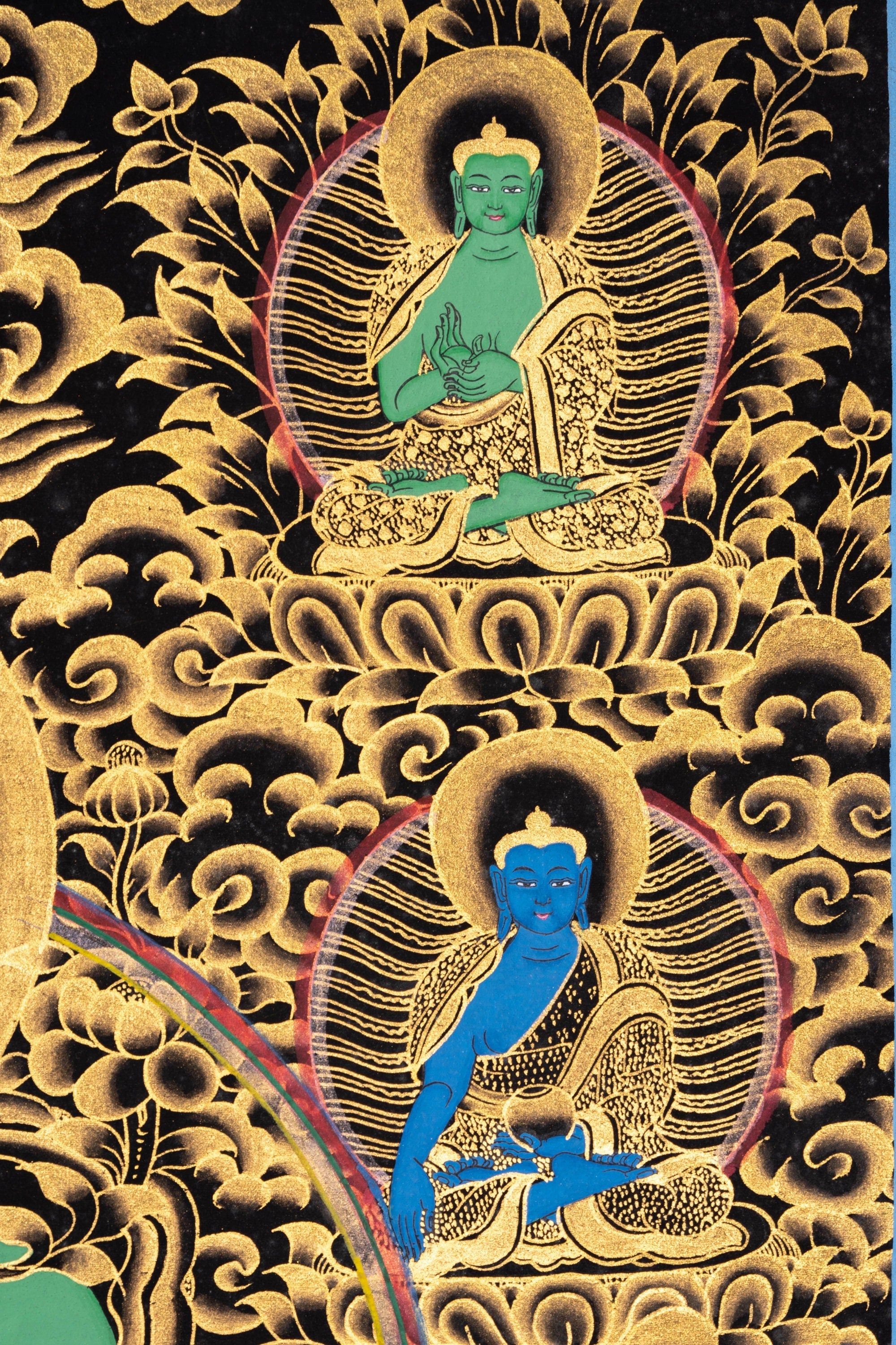 Green Tara Thangka Arts - Lucky Thanka