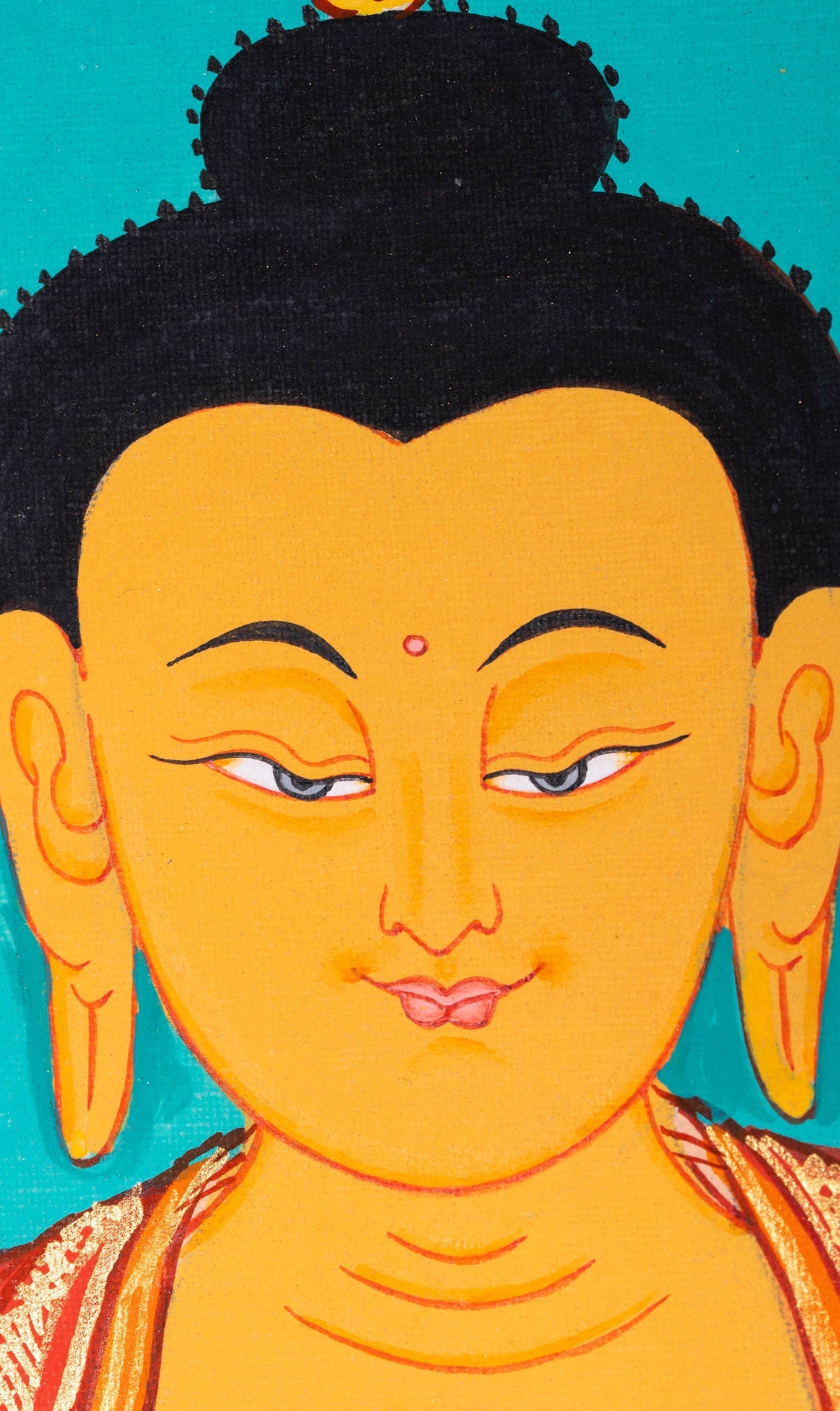 Shakyamuni Buddha Thangka Painting - Lucky Thanka