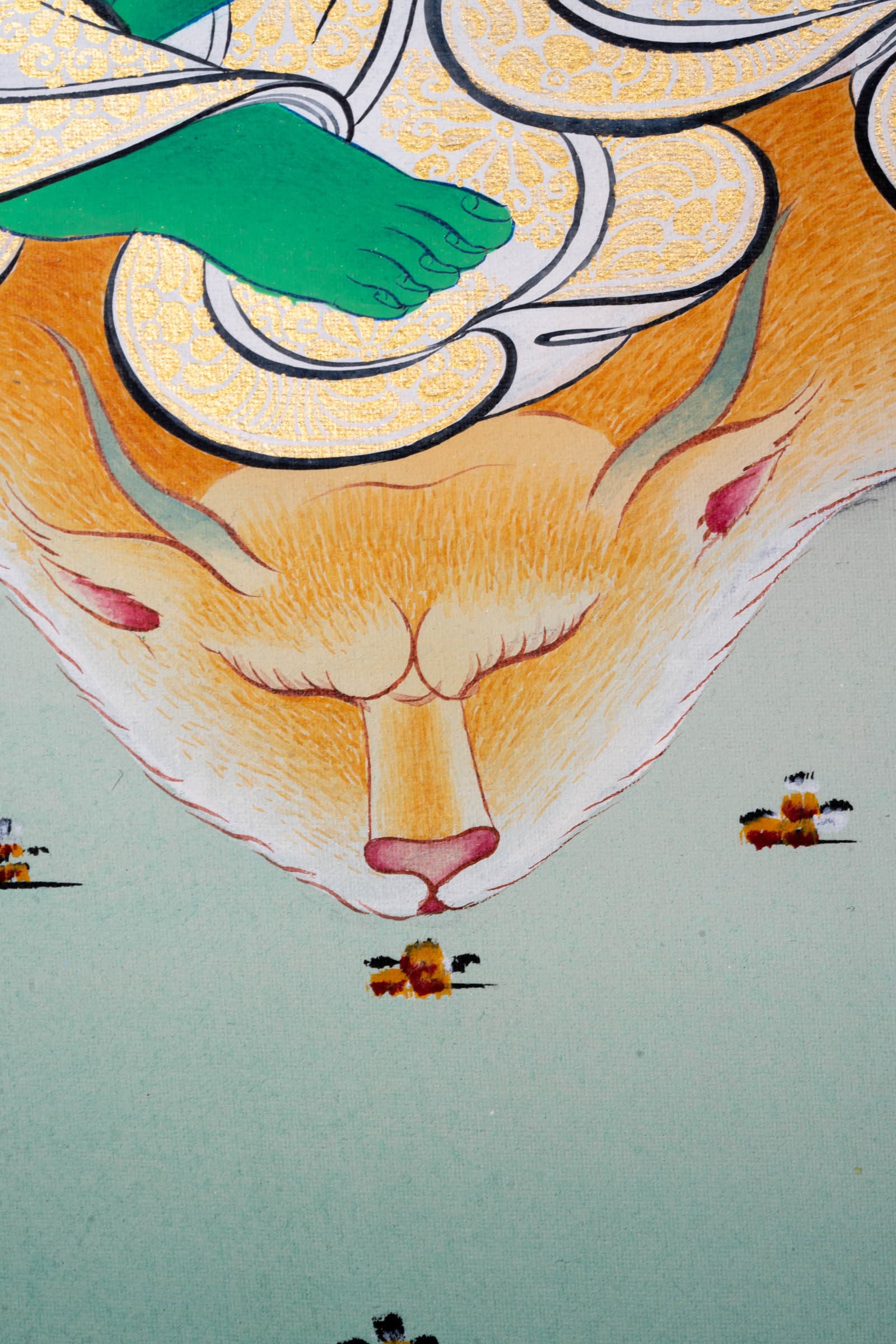 Milarepa Thangka Painting - Lucky Thanka