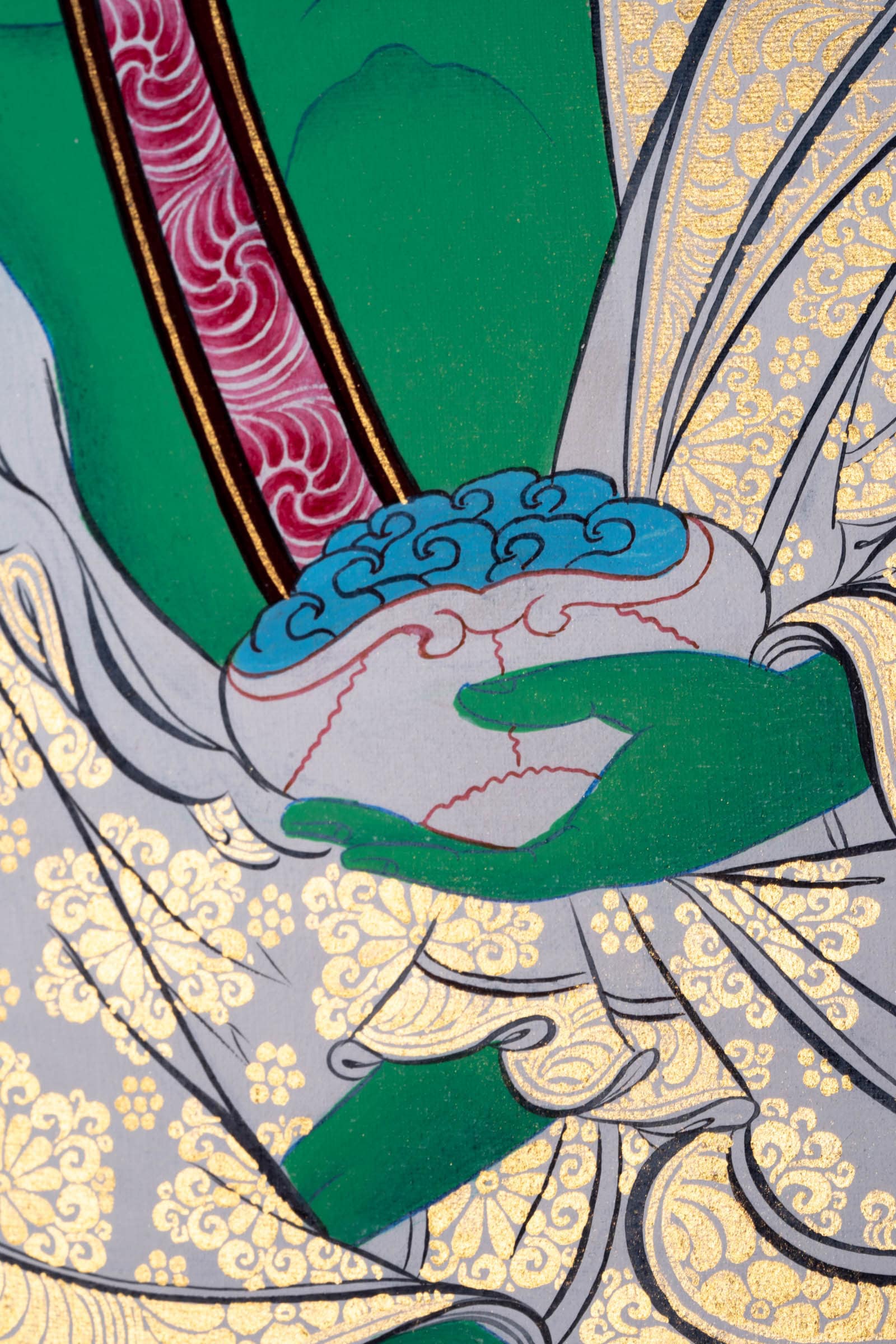 Milarepa Thangka Painting - Lucky Thanka