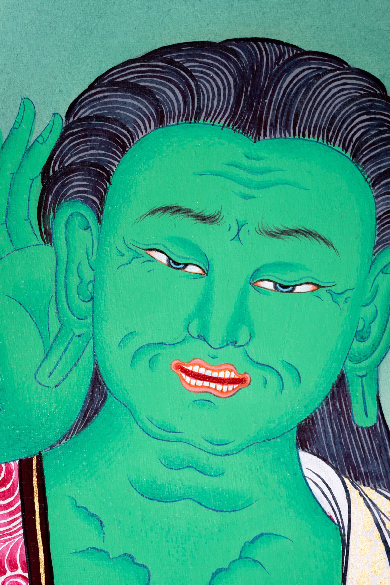 Milarepa Thangka Painting - Lucky Thanka