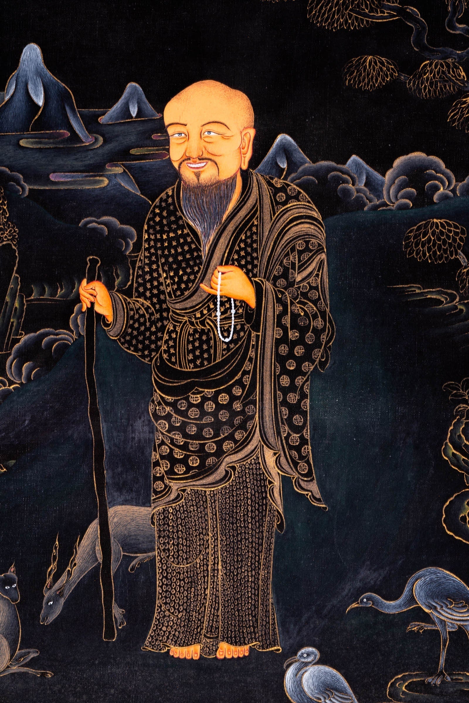 Lama Thangka Painting - Lucky Thanka