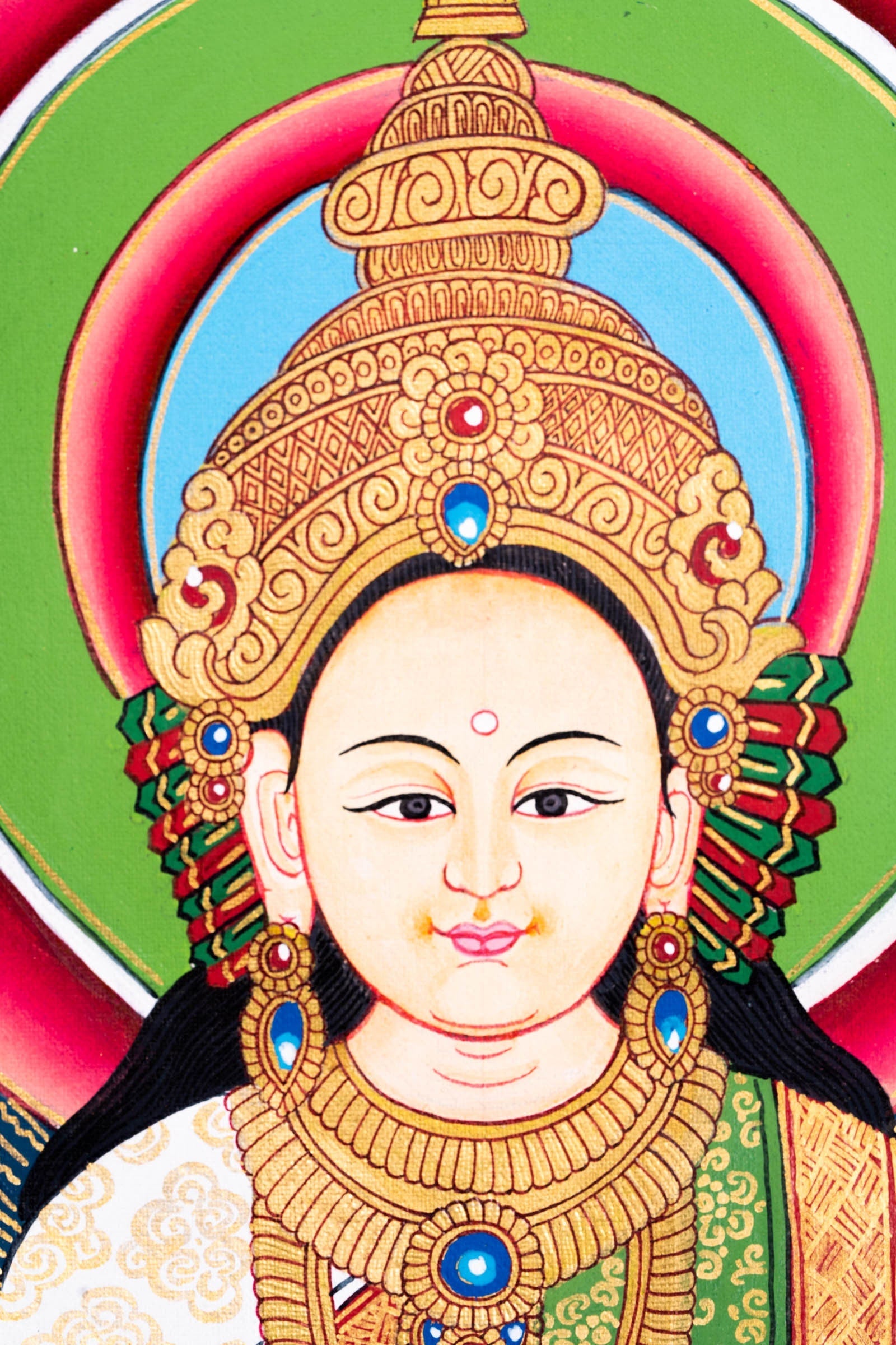 Laxmi Thangka Painting - Lucky Thanka