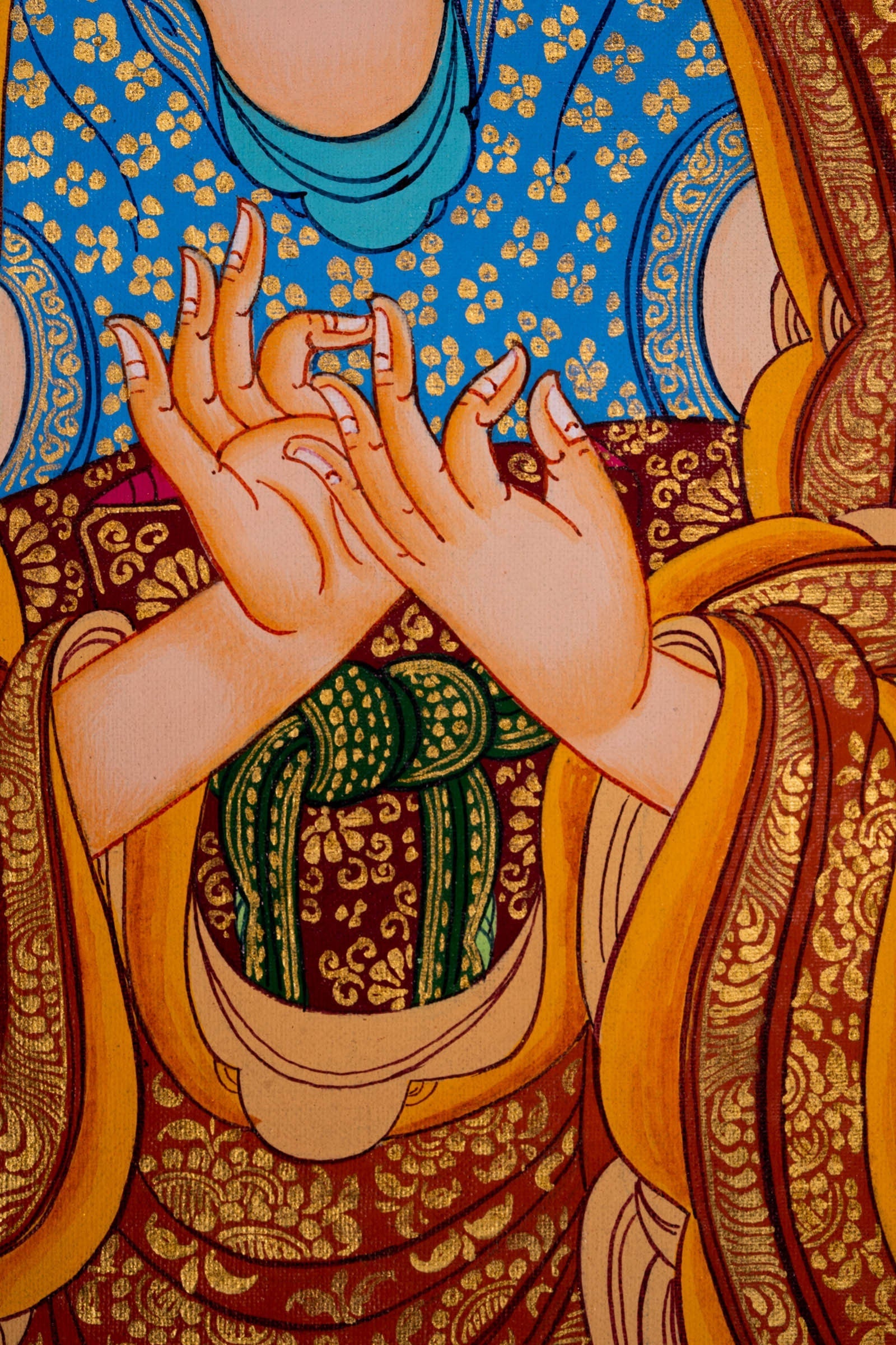 Atisha Thangka Painting - Lucky Thanka