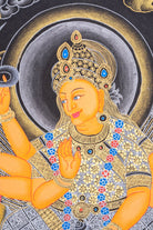 Thangka Painting of Durga Goddess - Lucky Thanka