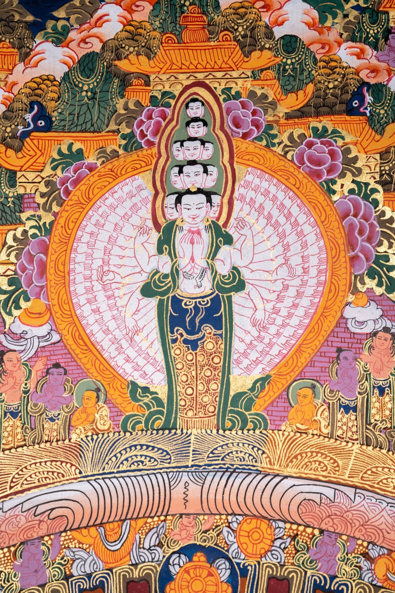 Buddha Mandala Thangka Painting - Lucky Thanka