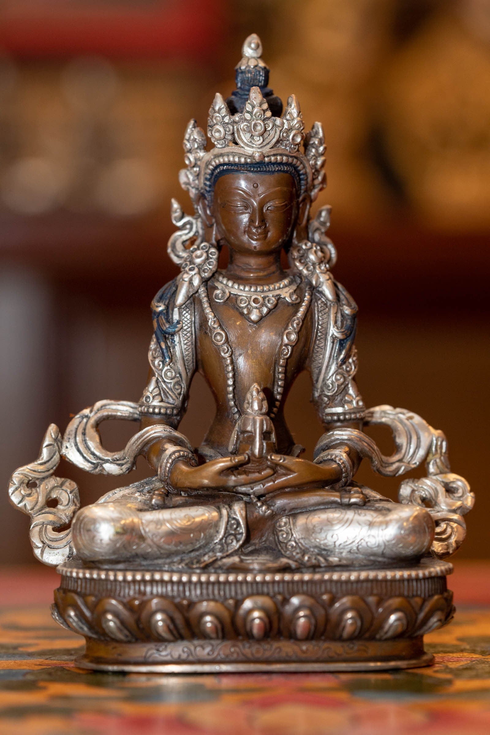 Amitayus Buddha statue - Lucky Thanka