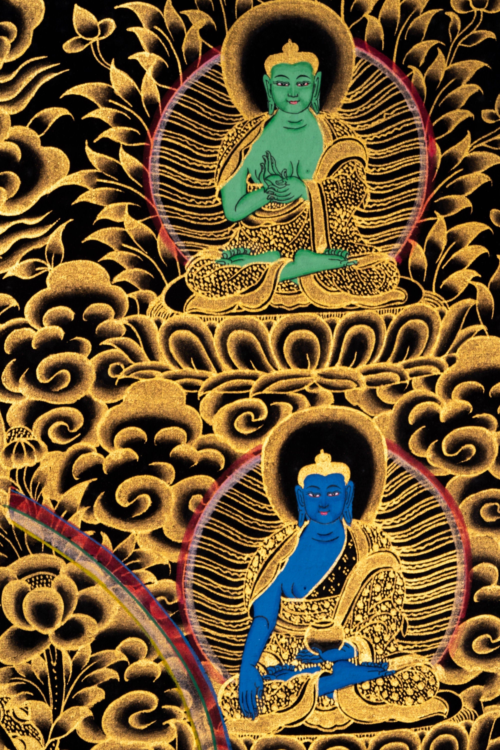 White Tara Thangka Painting - Lucky Thanka