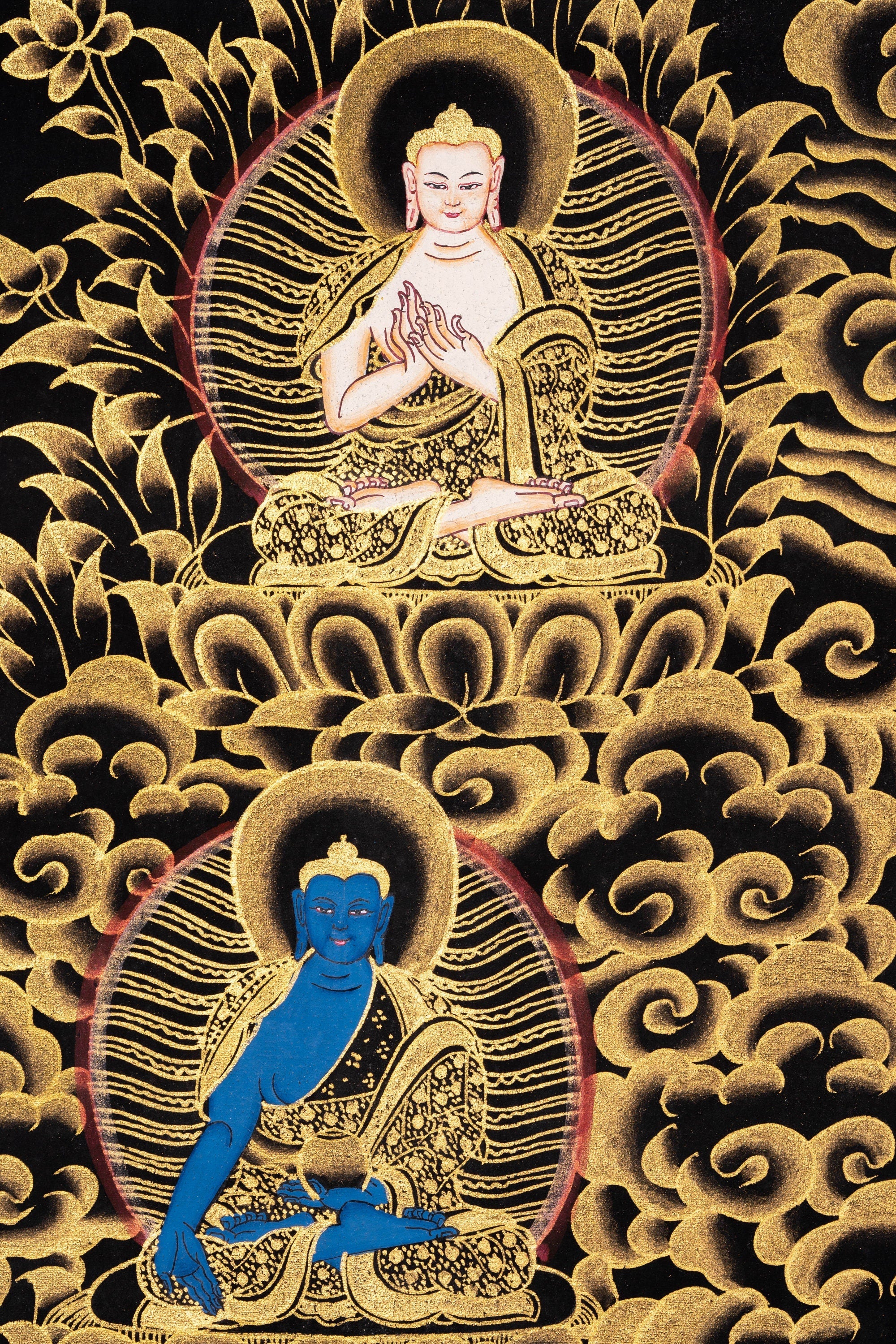 Guru Rinpoche Thangka Painting - Lucky Thanka