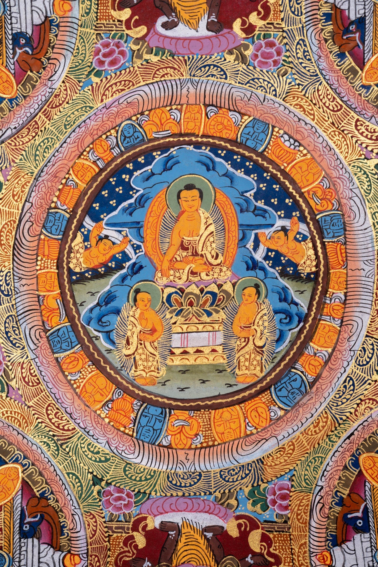 Buddha Mandala Thangka Painting - Lucky Thanka