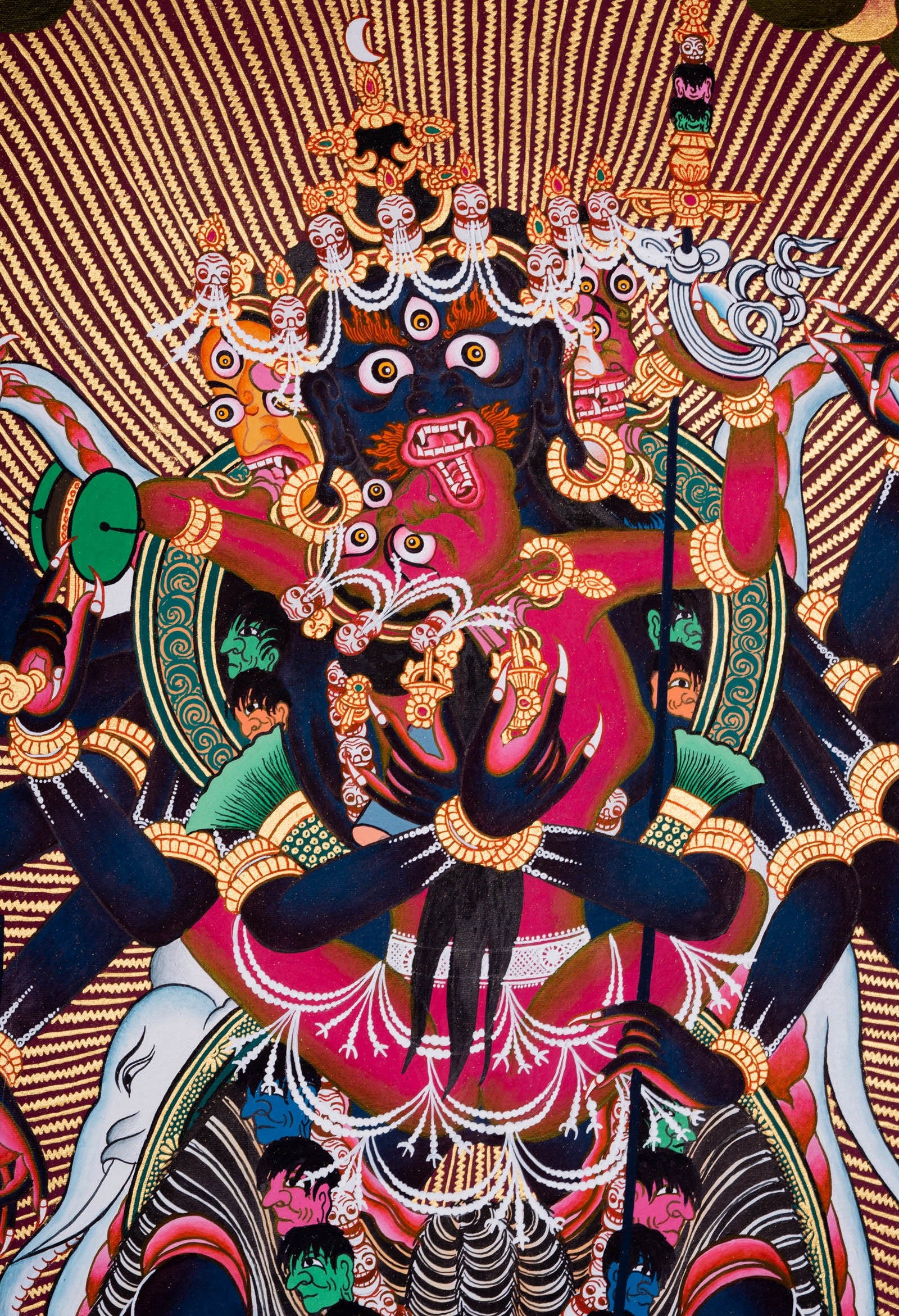 Chakrasamvara Thangka Painting - Lucky Thanka