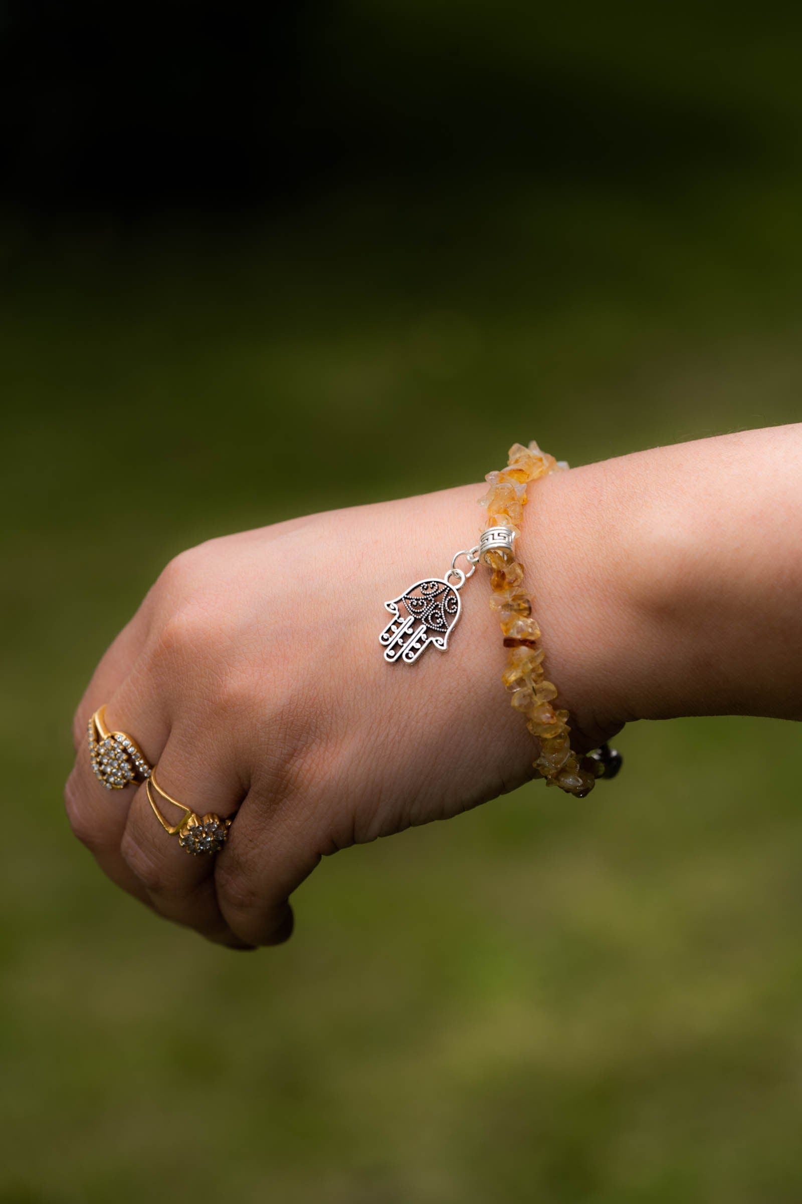 Citrine Chip Bracelet- Lucky Thanka