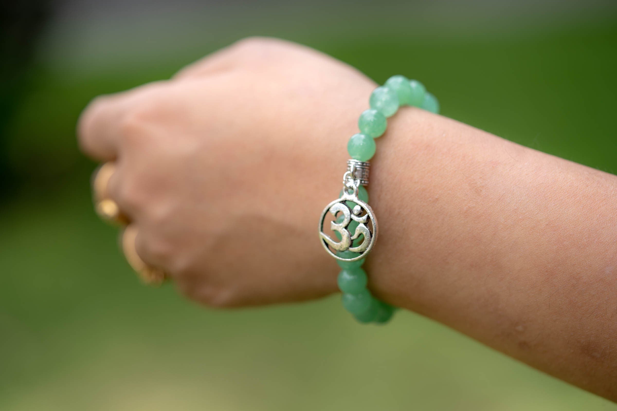 Green Jade Crystal Bracelet - Lucky Thanka