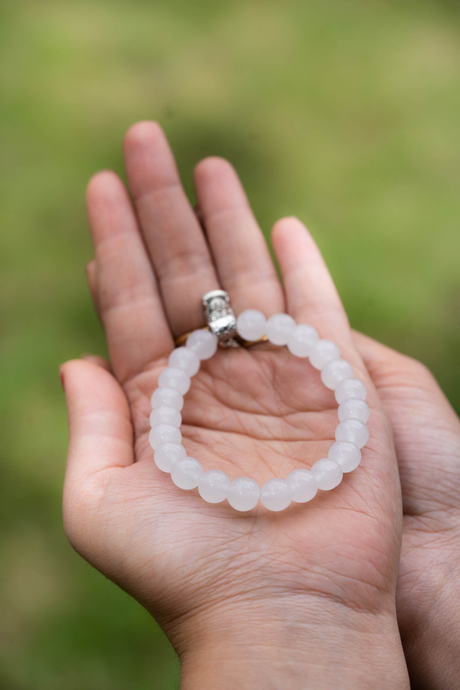White Jade bracelet - Lucky Thanka