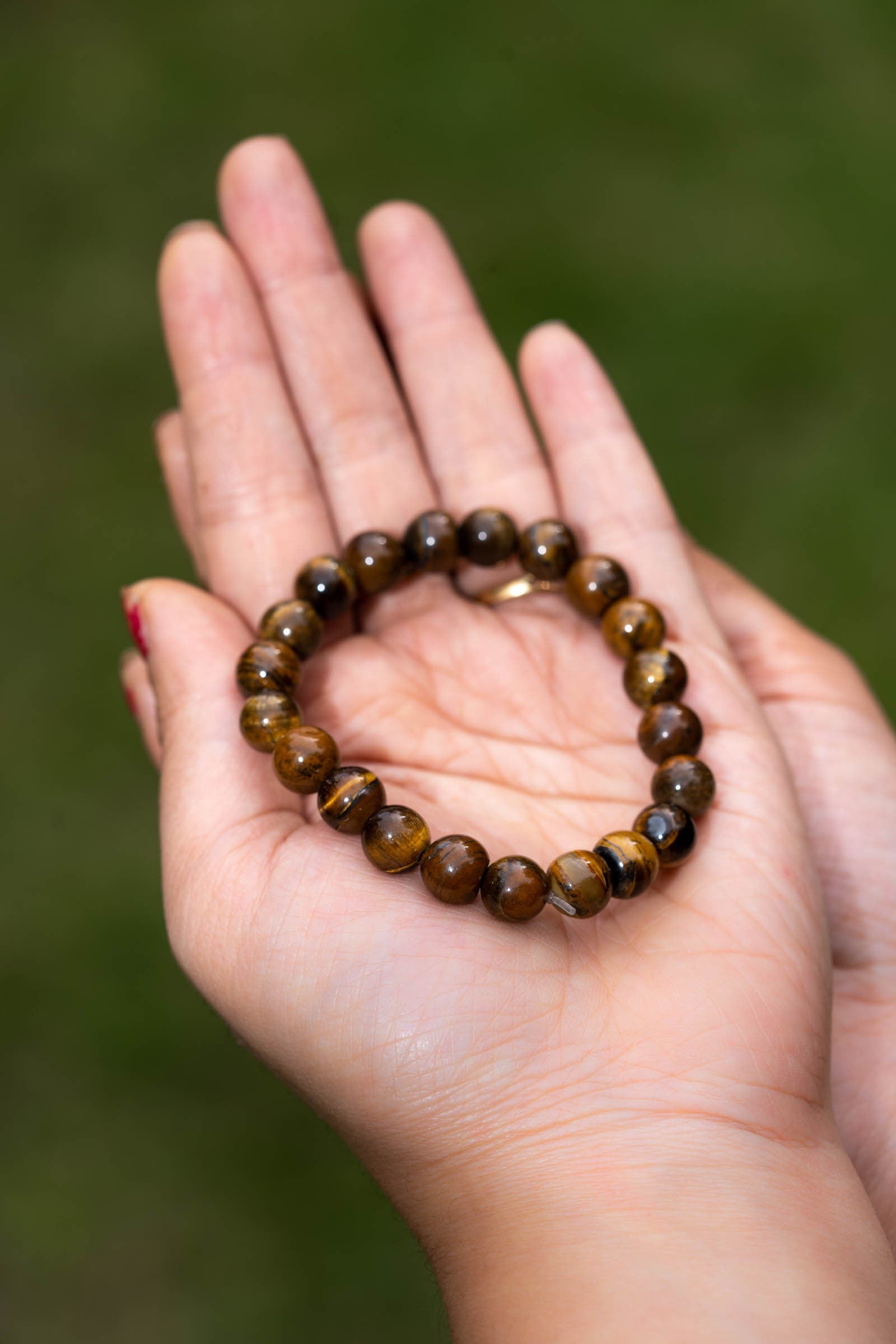 Tiger Eye Round Bracelet - Lucky Thanka