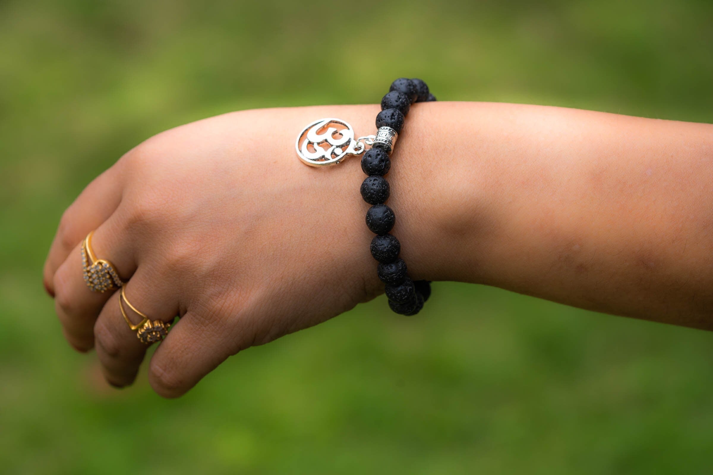 Lava Round Bracelets - Lucky Thanka